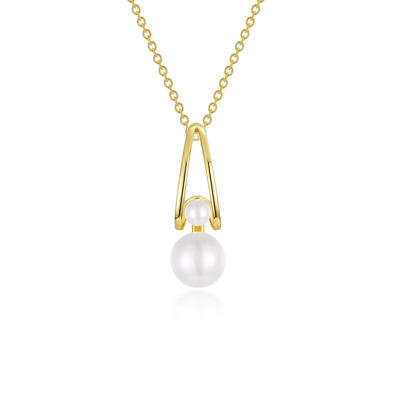 Lafonn Classic Pearl Necklace P0308PLG20 