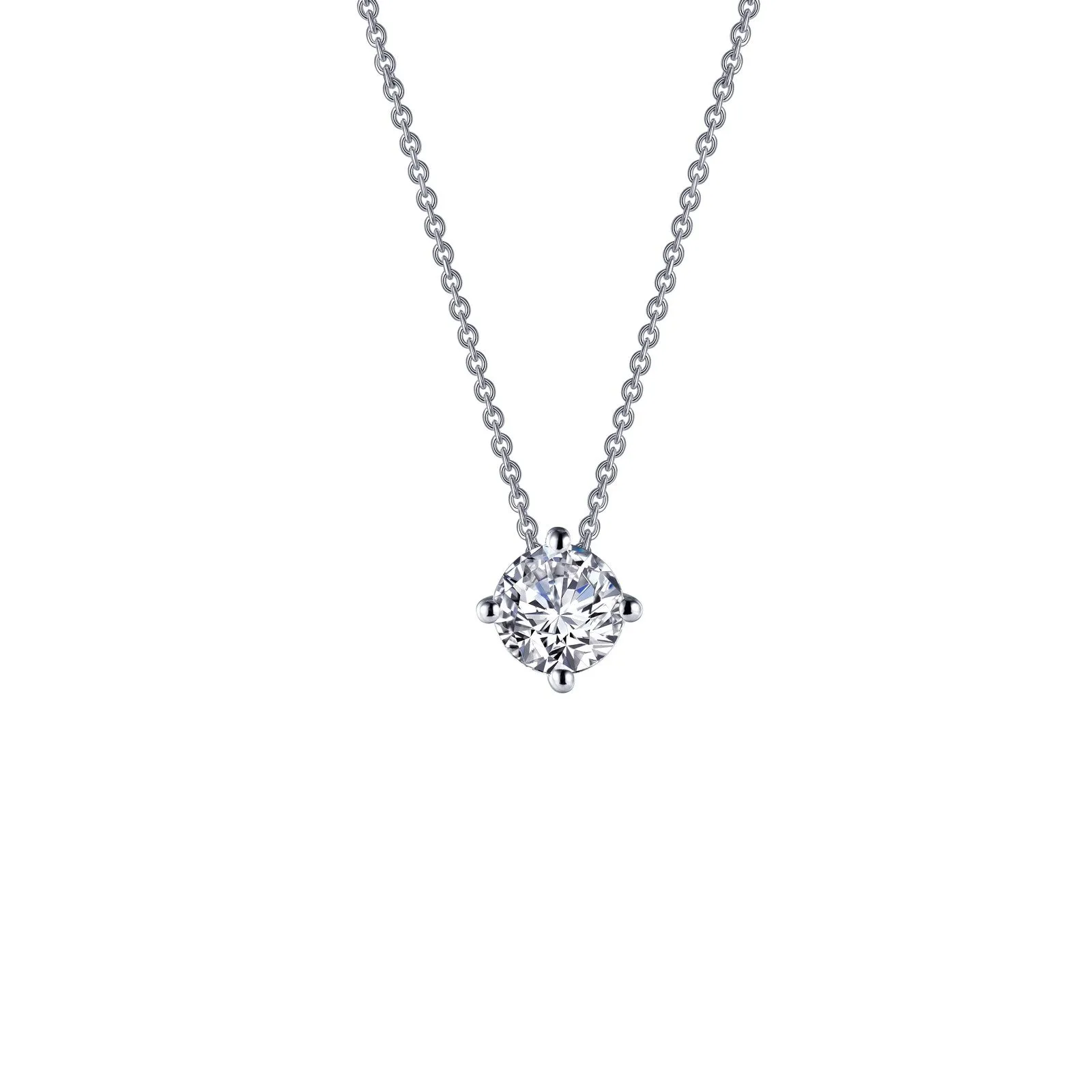 Lafonn Classic Round Diamond Necklace N0154CLP20 