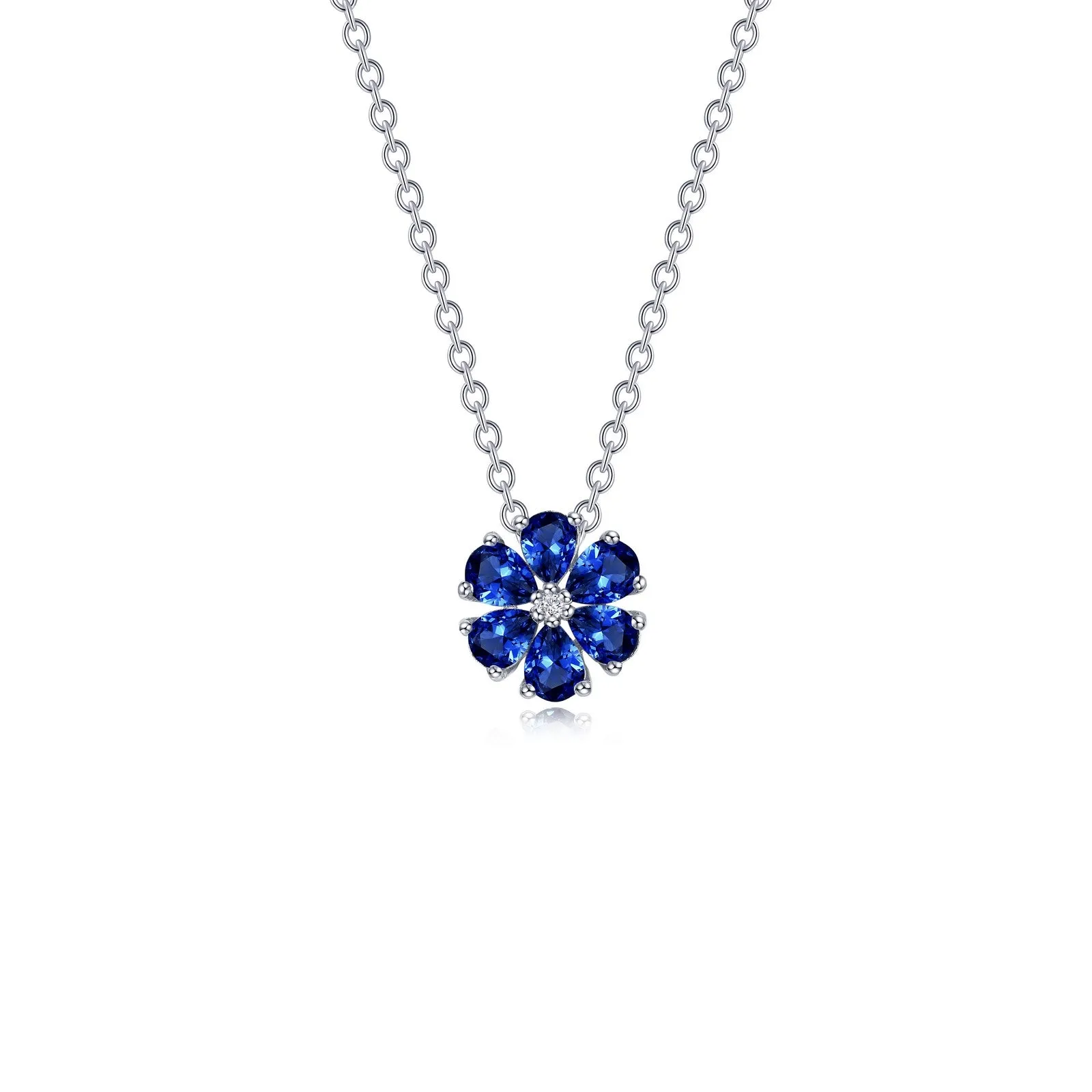 Lafonn Kaleidoscope Sapphire Necklace SYP007SP20 