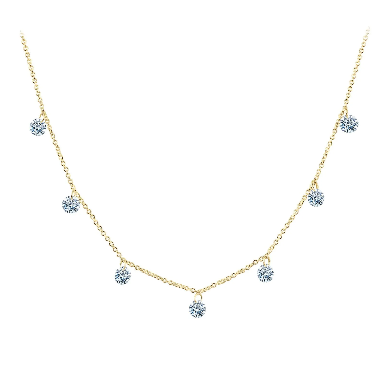 Lafonn Lassaire In Motion Diamond Necklace N0074CLG17 