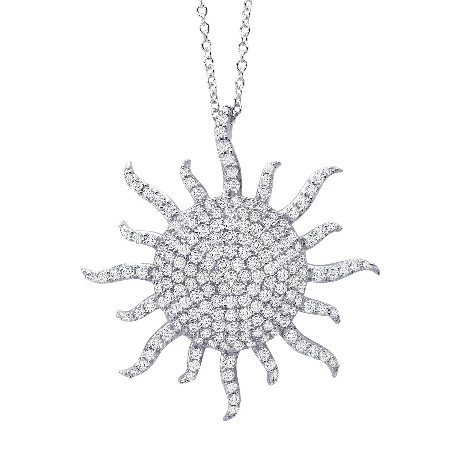 Lafonn Nautical Diamond Necklace P3001CLP18 