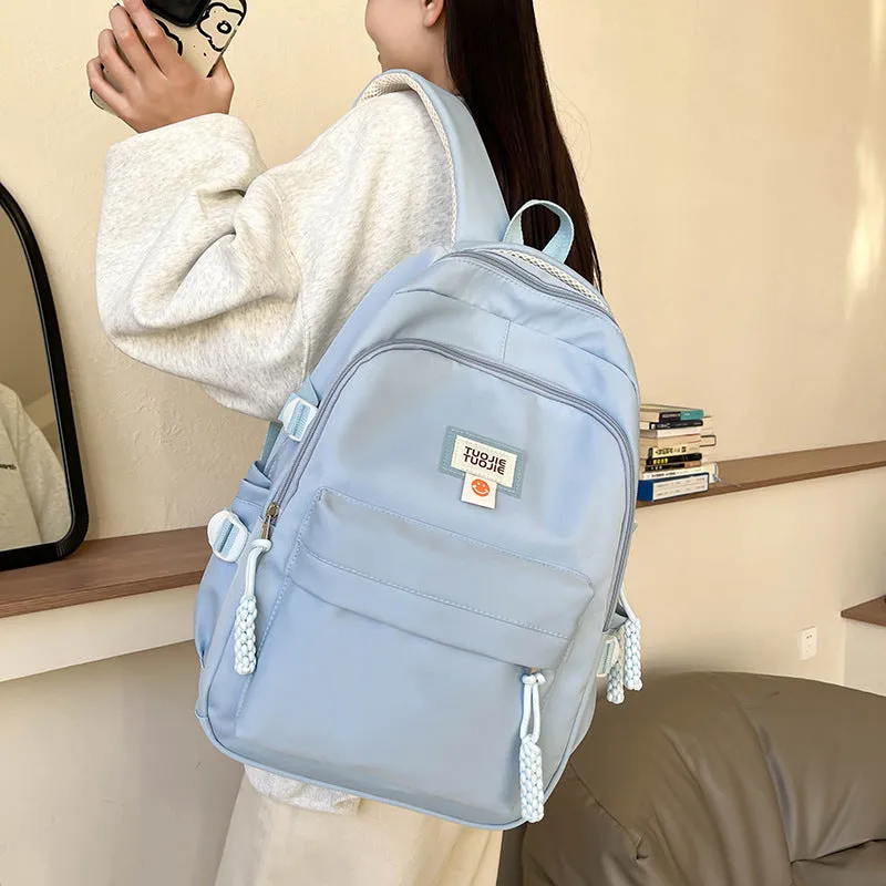 Large capacity backpack for high school and college students