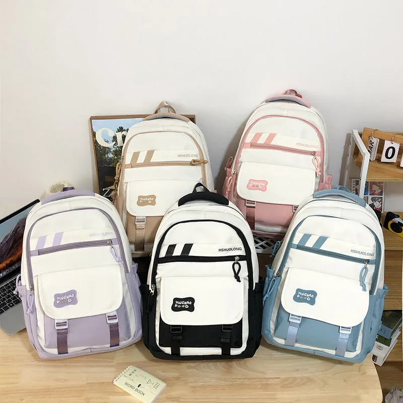 Large capacity backpack for travel and leisure 