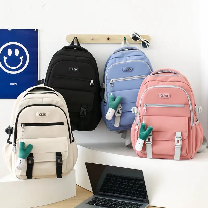 Large capacity high school student backpack 