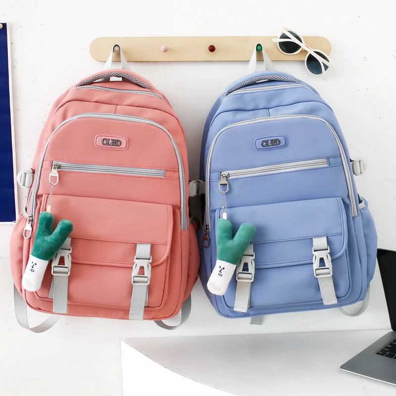 Large capacity high school student backpack