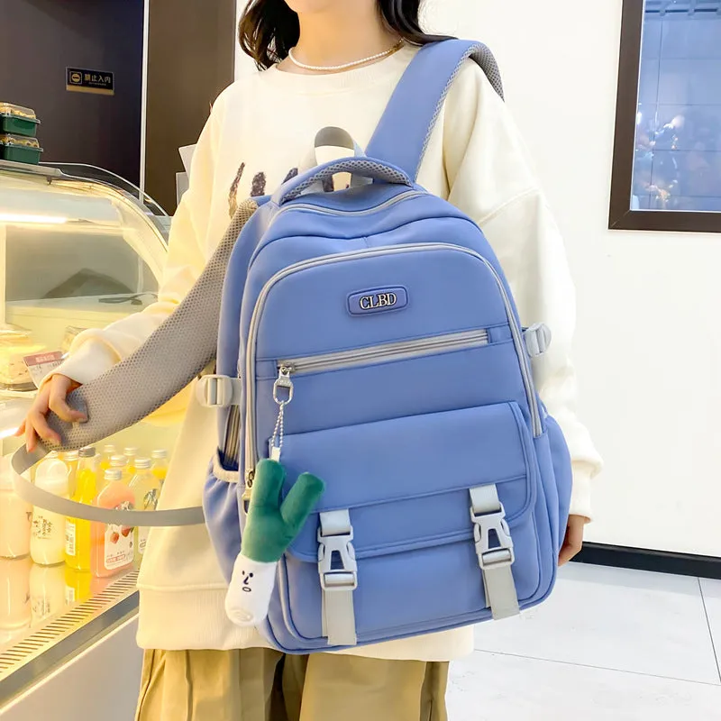 Large capacity high school student backpack