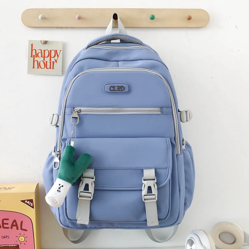Large capacity high school student backpack