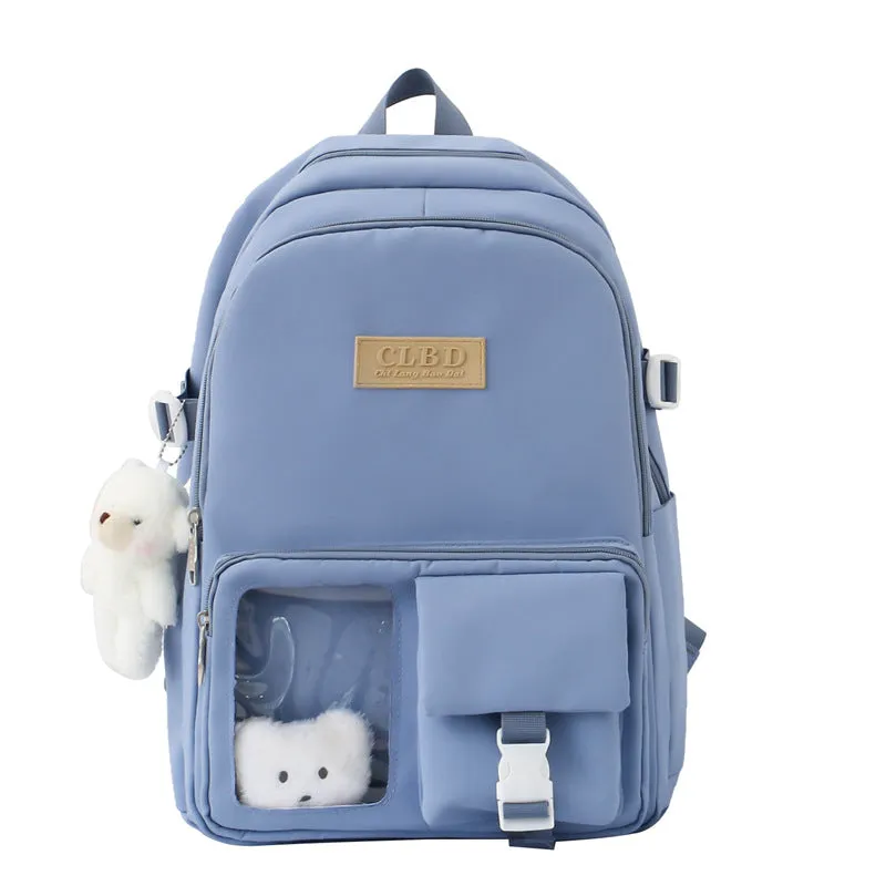 Large capacity junior high school student backpack