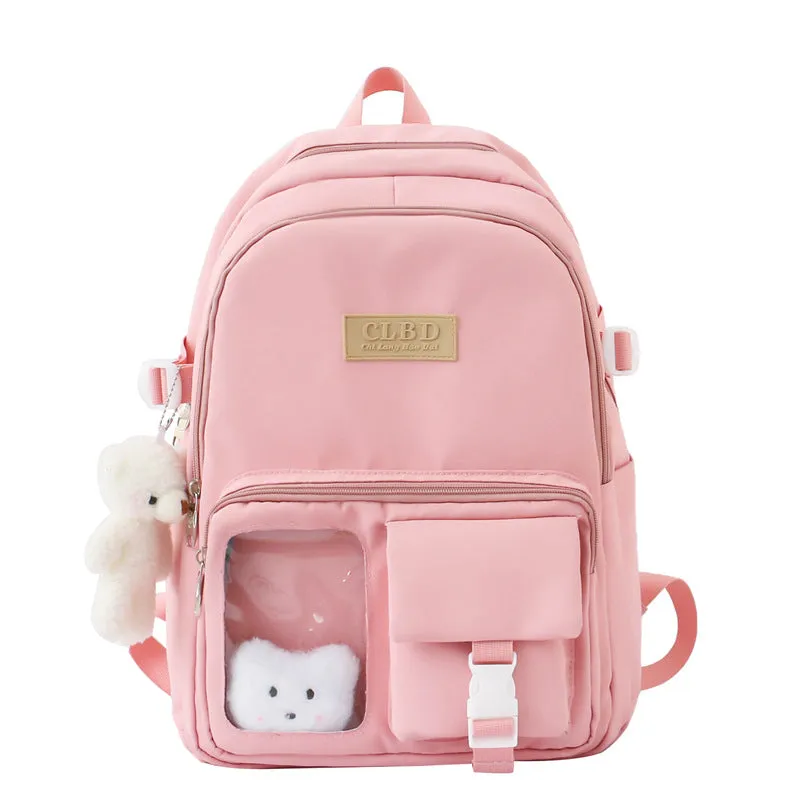 Large capacity junior high school student backpack