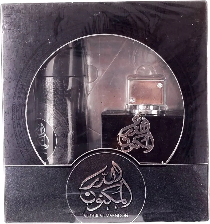 Lattafa Al Dur Al Maknoon 100 ML Gift Set luxury-women-spray-perfume