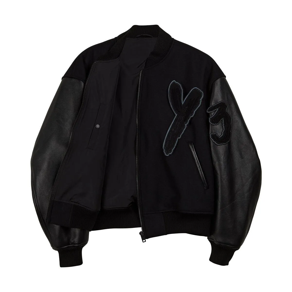 Letterman Jacket 'Triple Black'