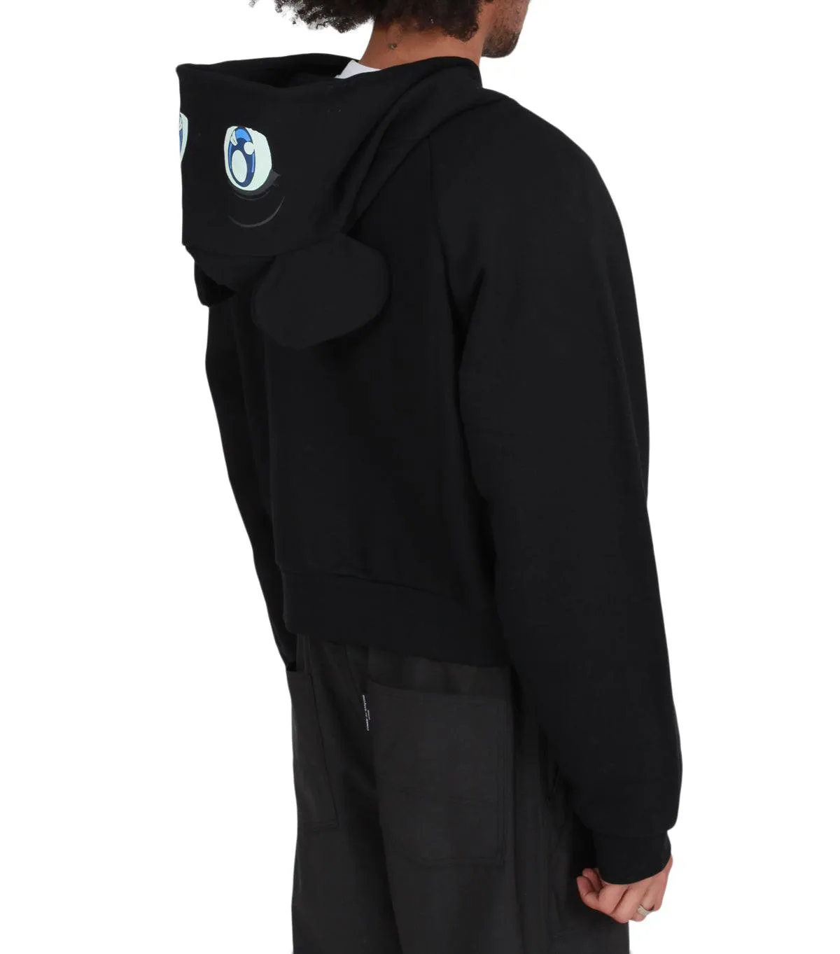 Liberal Youth Ministry Anim Zipped Hoodie Black