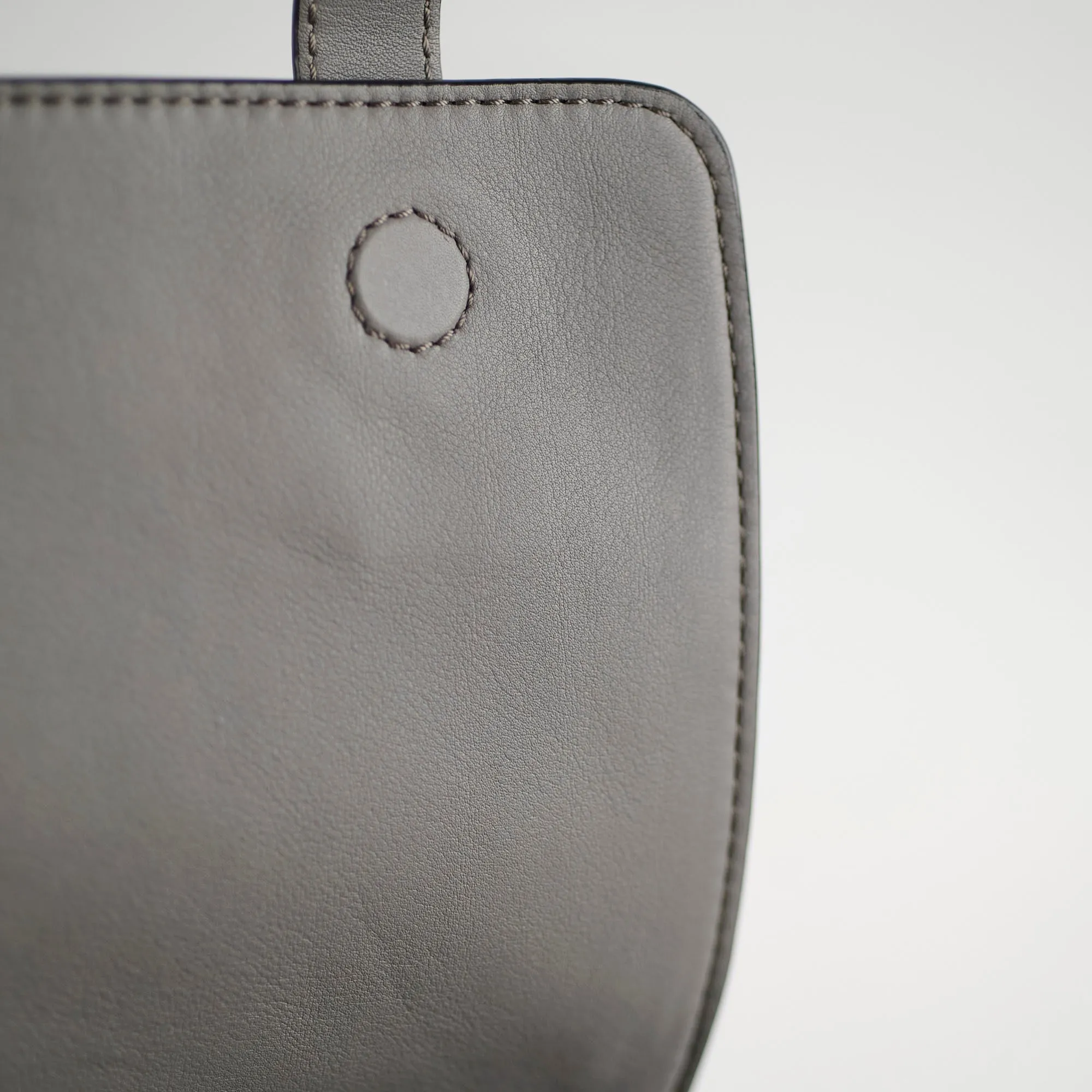 Loewe Military Messenger Crossbody Bag Grey