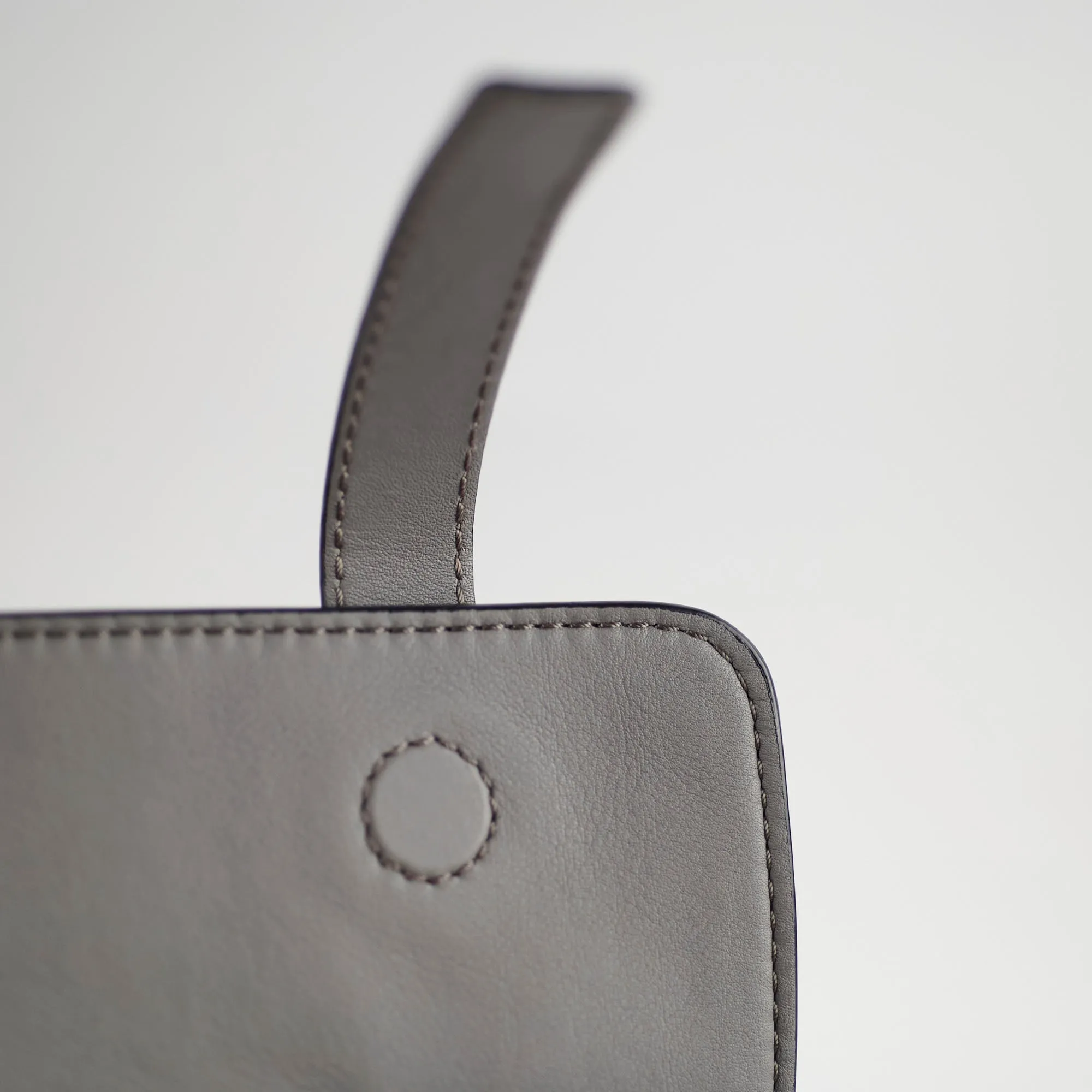 Loewe Military Messenger Crossbody Bag Grey
