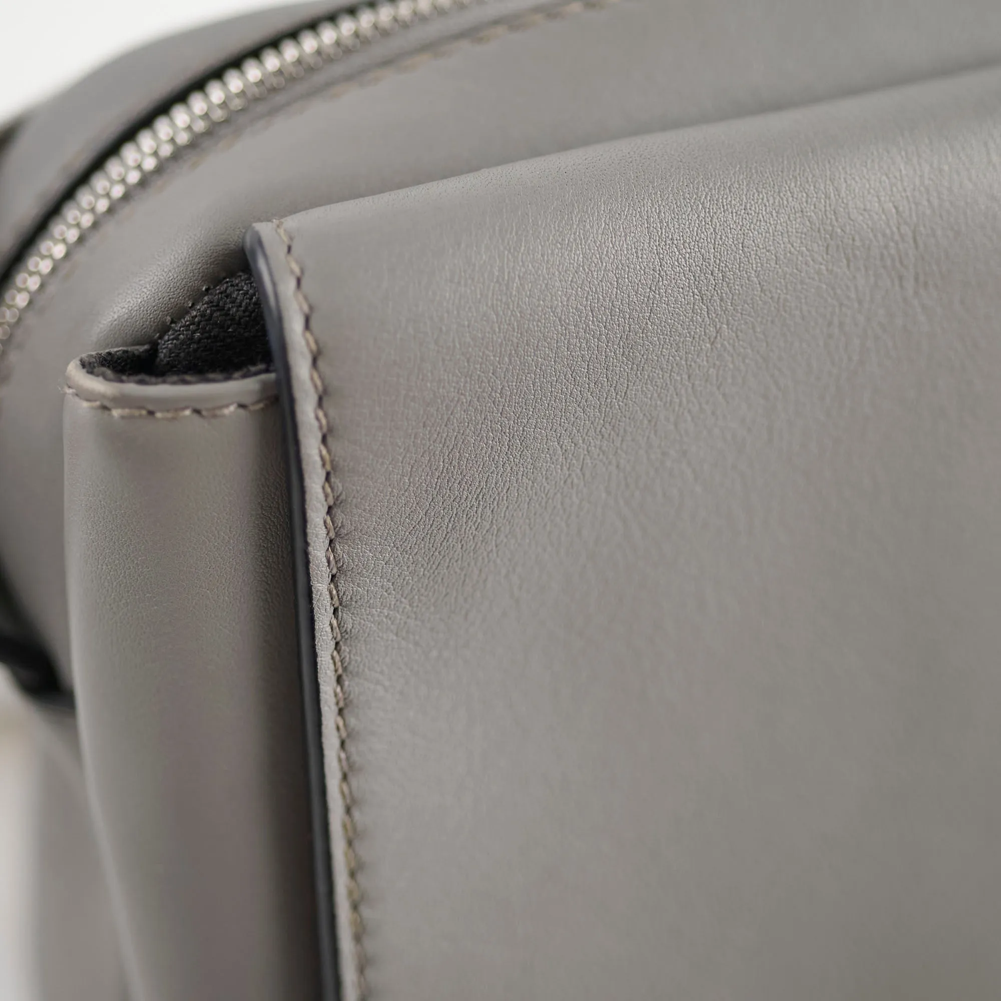 Loewe Military Messenger Crossbody Bag Grey