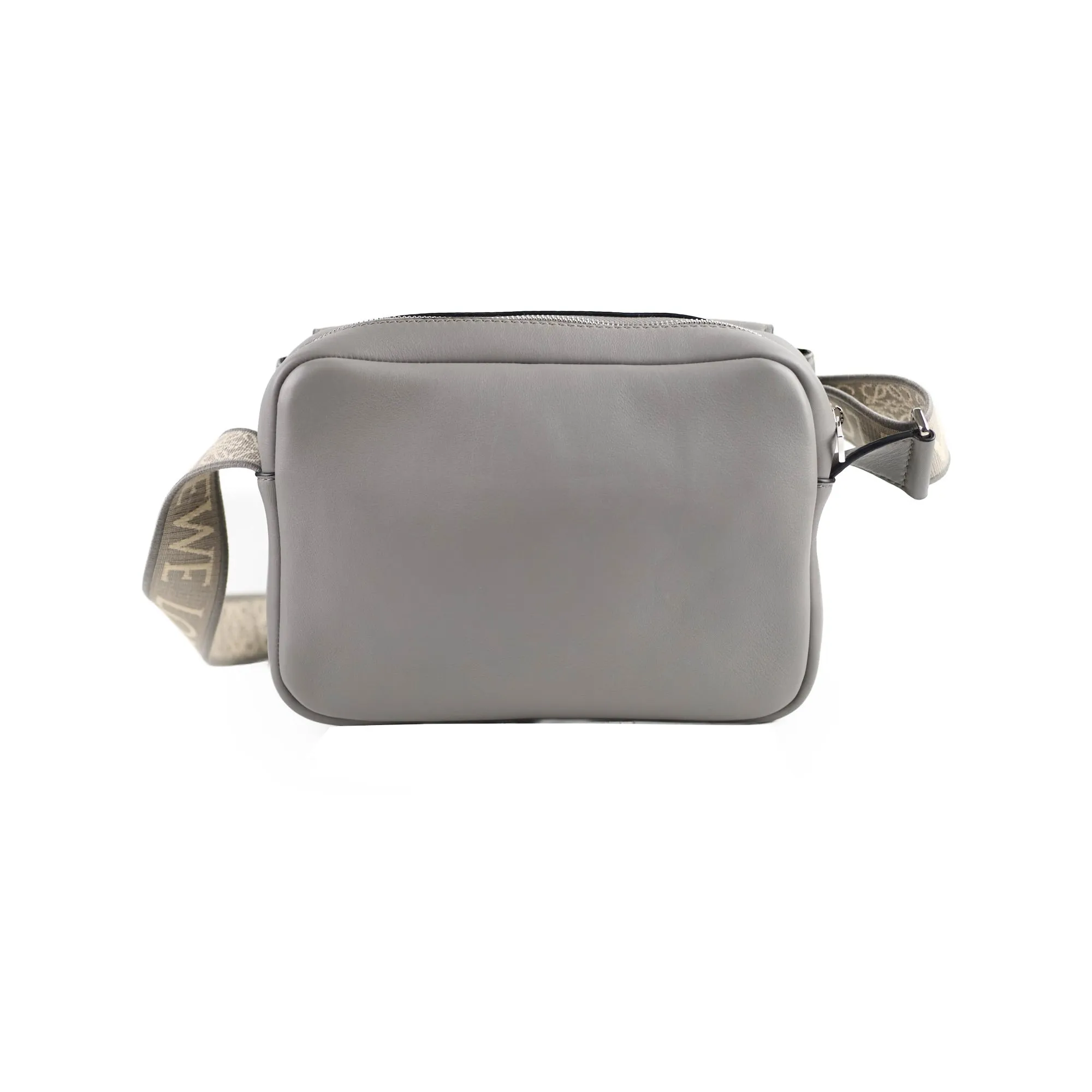 Loewe Military Messenger Crossbody Bag Grey