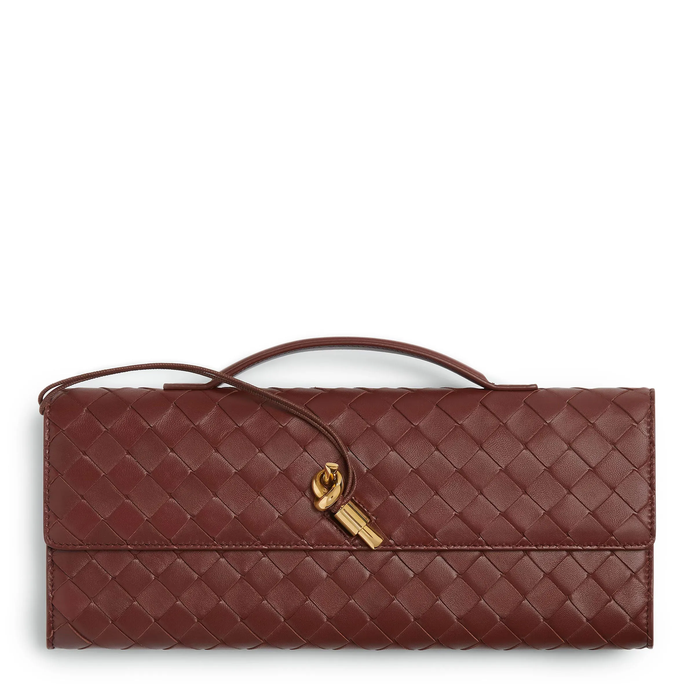 Long Clutch Andiamo Top Handle, Sapele clutches Pouches buy online