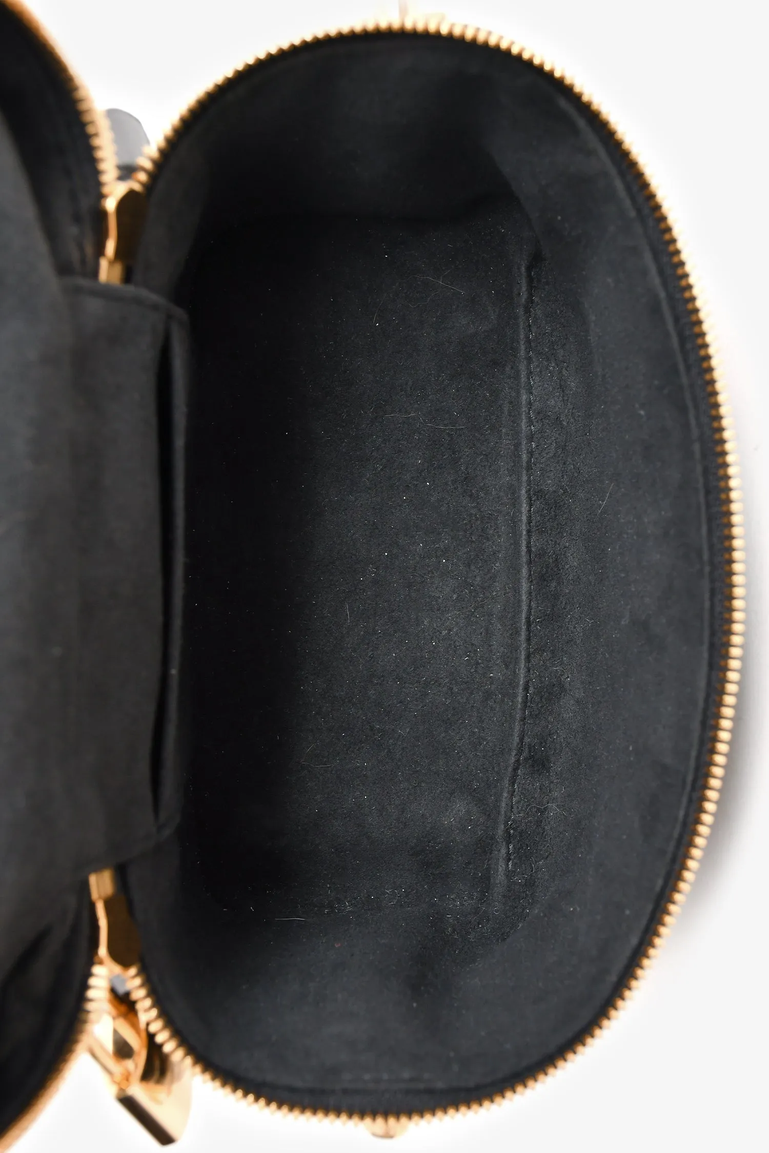 Louis Vuitton 2020 Black Leather Monogram Vanity Crossbody Bag PM