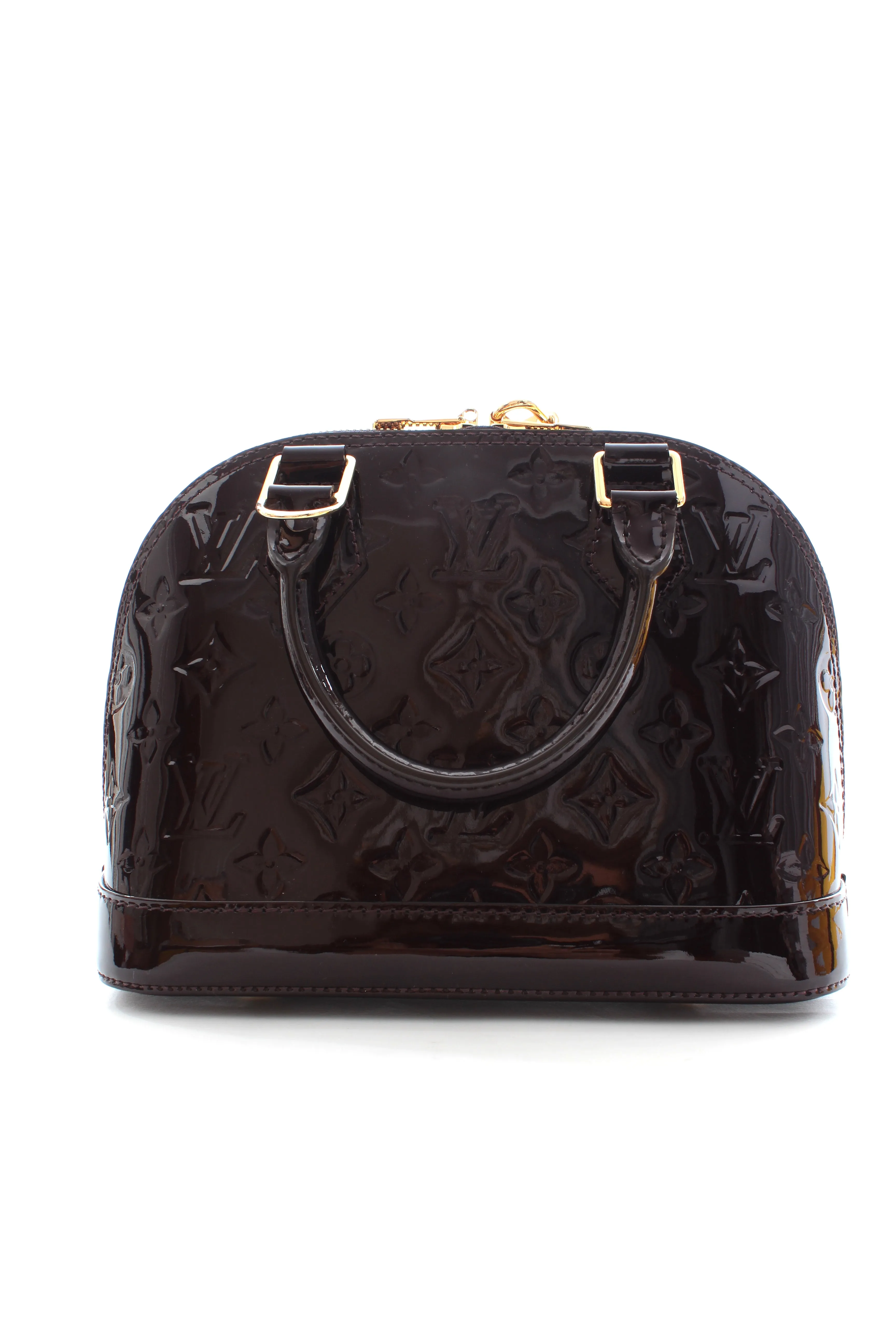 Louis Vuitton Alma BB Monogram Vernis Flower Bag - Limited Edition
