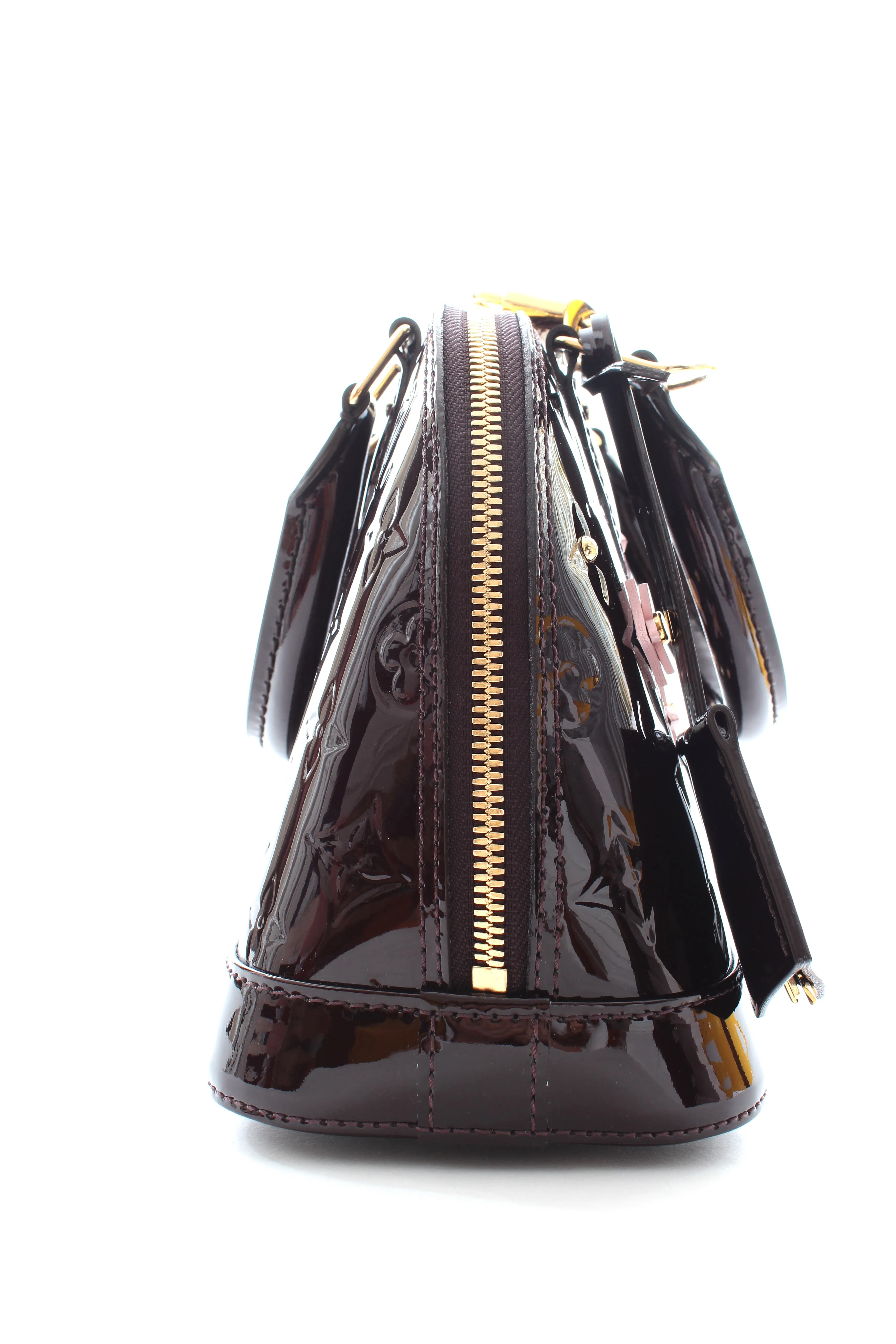 Louis Vuitton Alma BB Monogram Vernis Flower Bag - Limited Edition