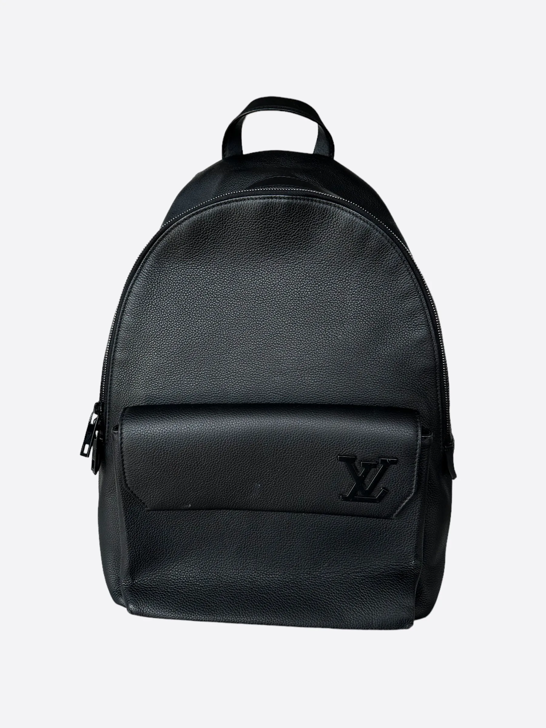 Louis Vuitton Black Aerogram Takeoff Backpack