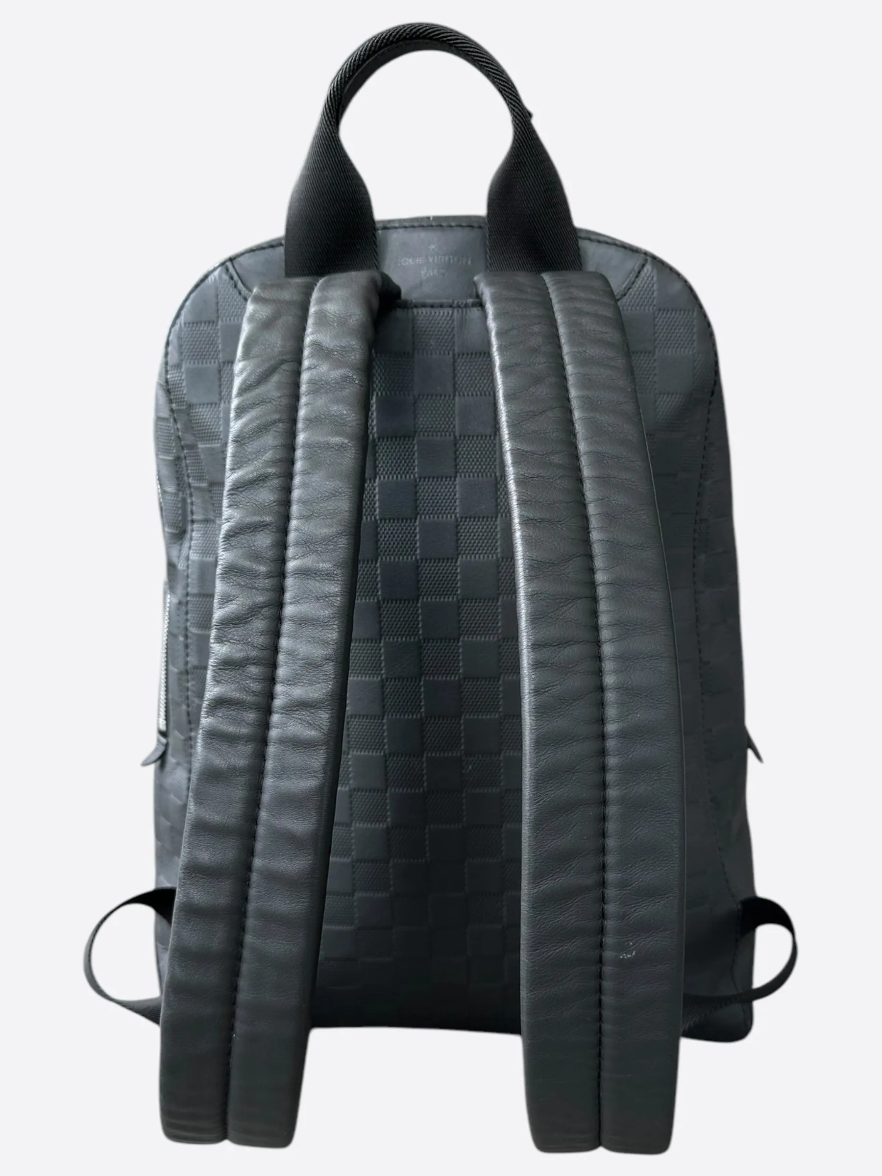 Louis Vuitton Black Damier Infini Leather Campus Backpack