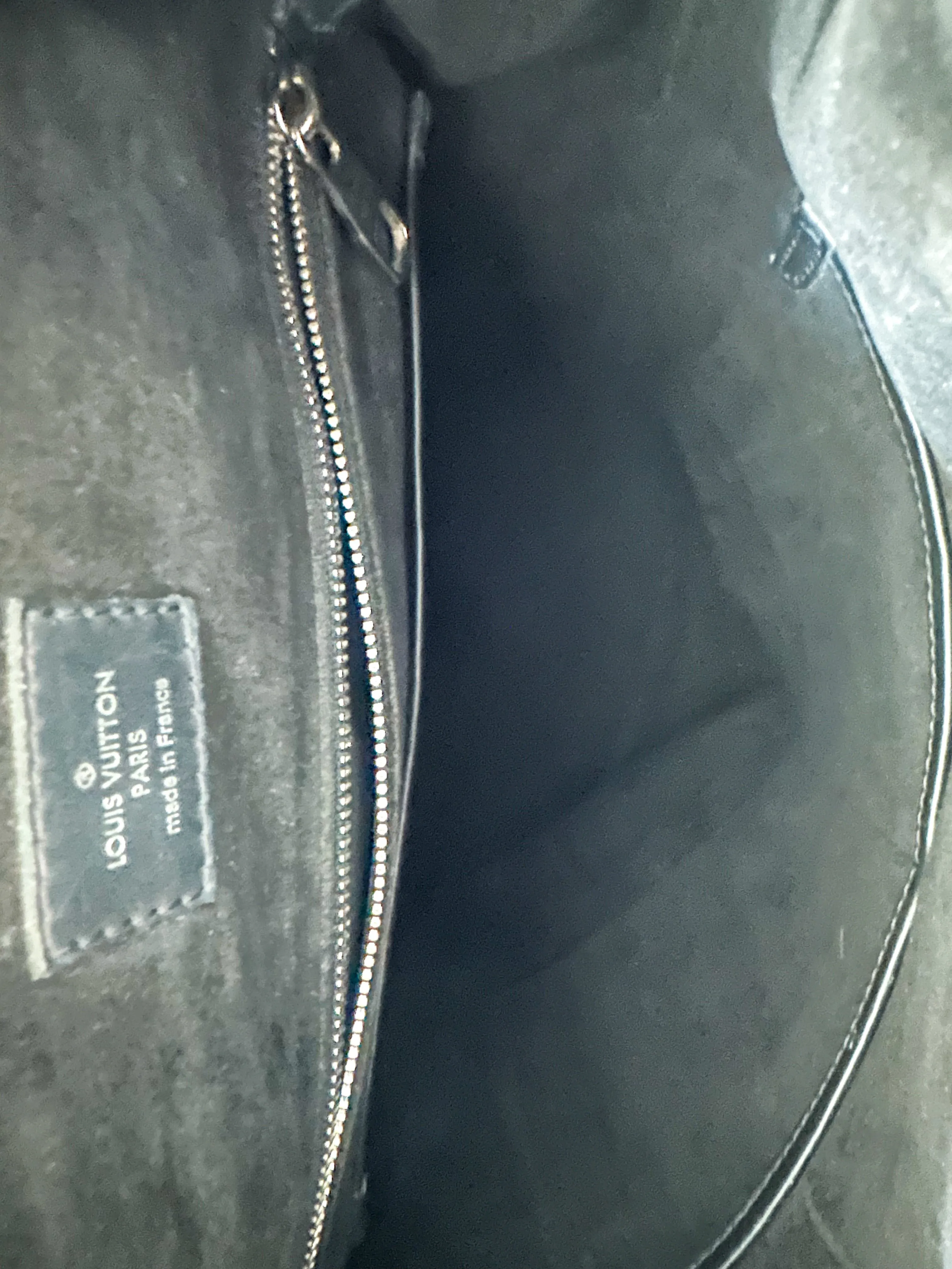 Louis Vuitton Black EPI Leather Christopher Backpack