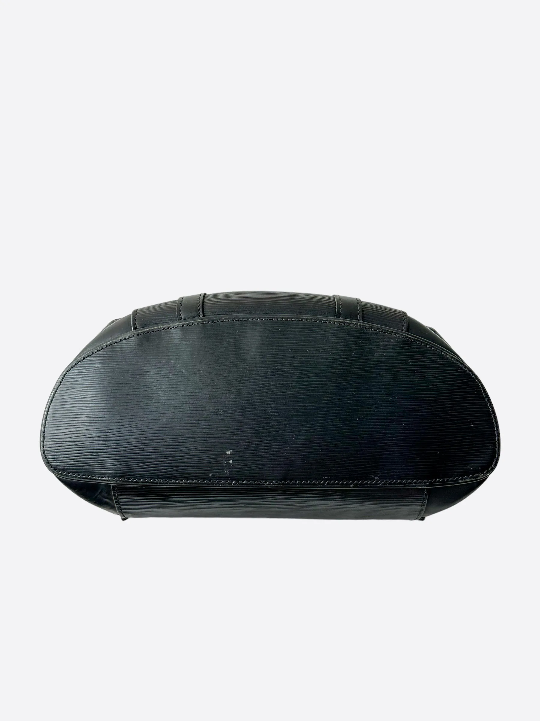 Louis Vuitton Black EPI Leather Christopher Backpack
