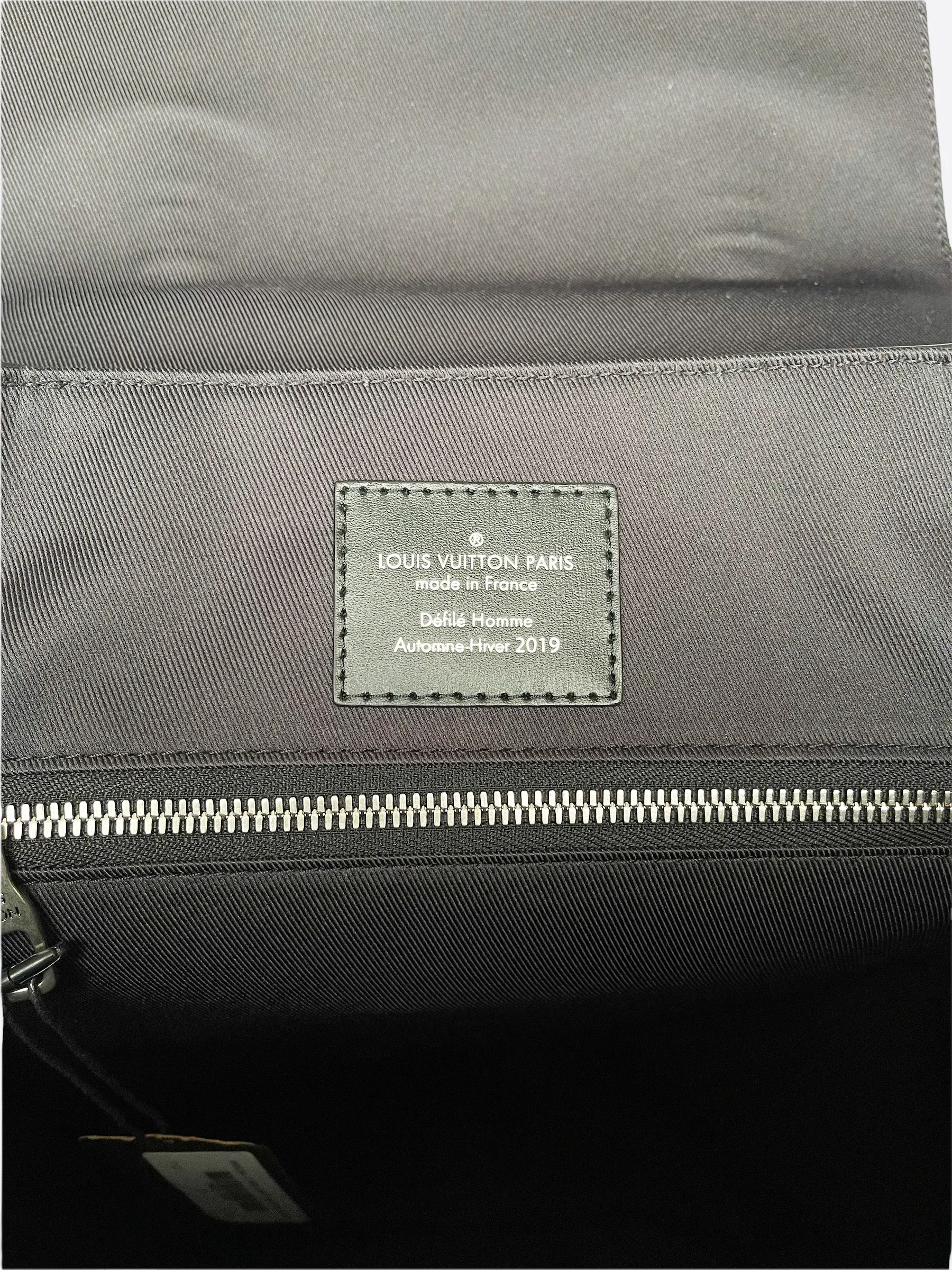 Louis Vuitton Black Flags Christopher Backpack