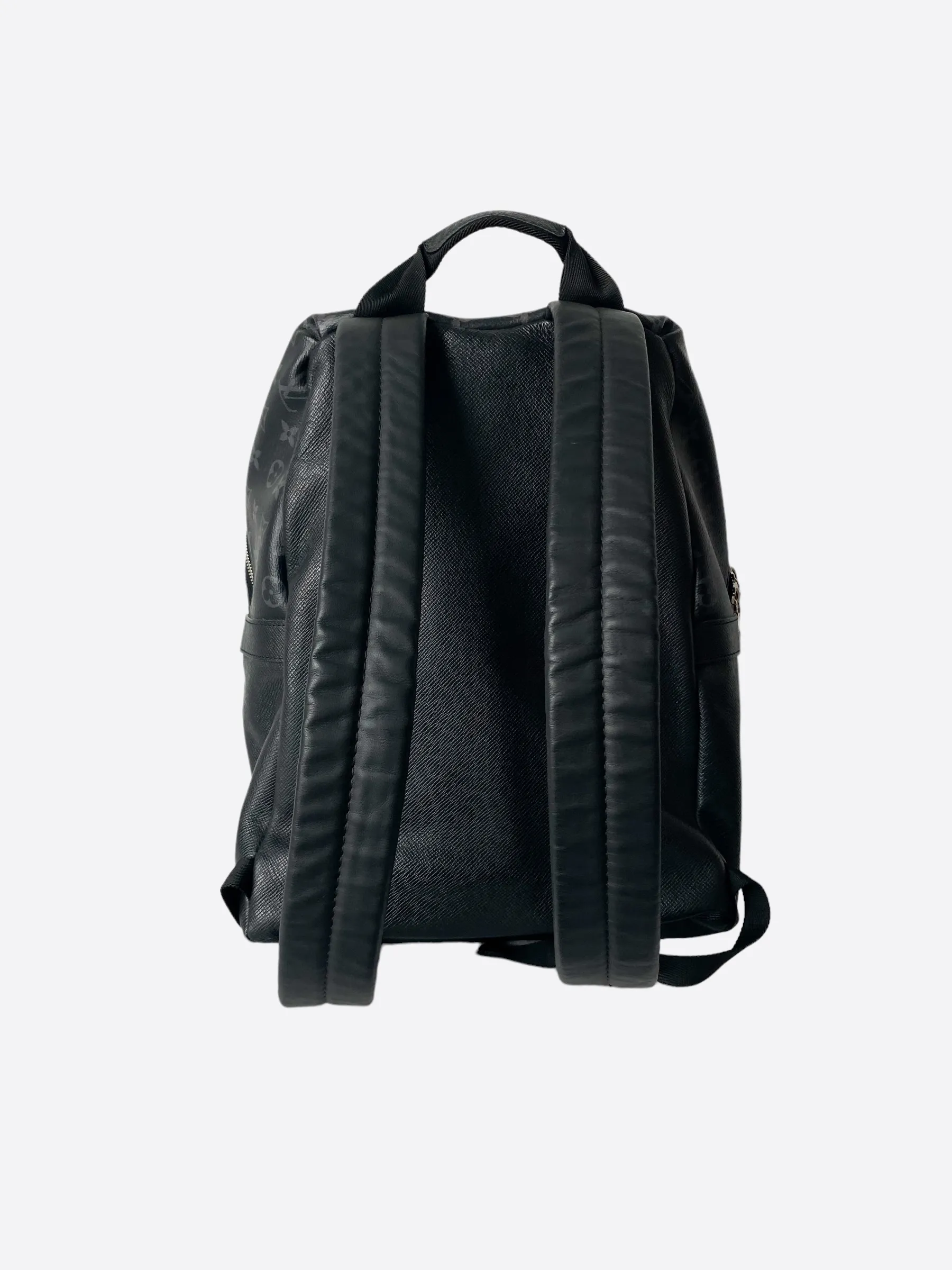 Louis Vuitton Black Leather Monogram Discovery Backpack