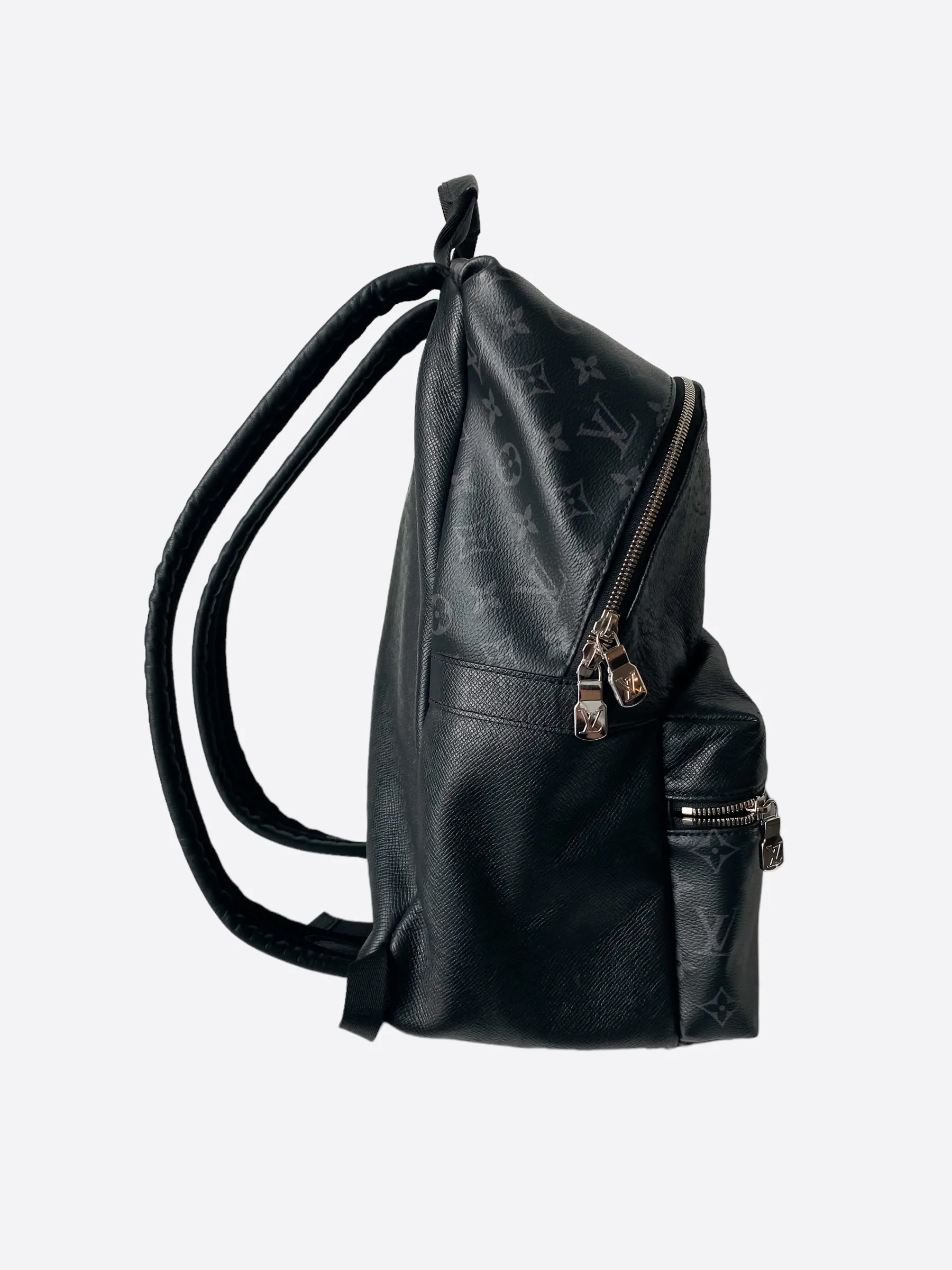 Louis Vuitton Black Leather Monogram Discovery Backpack