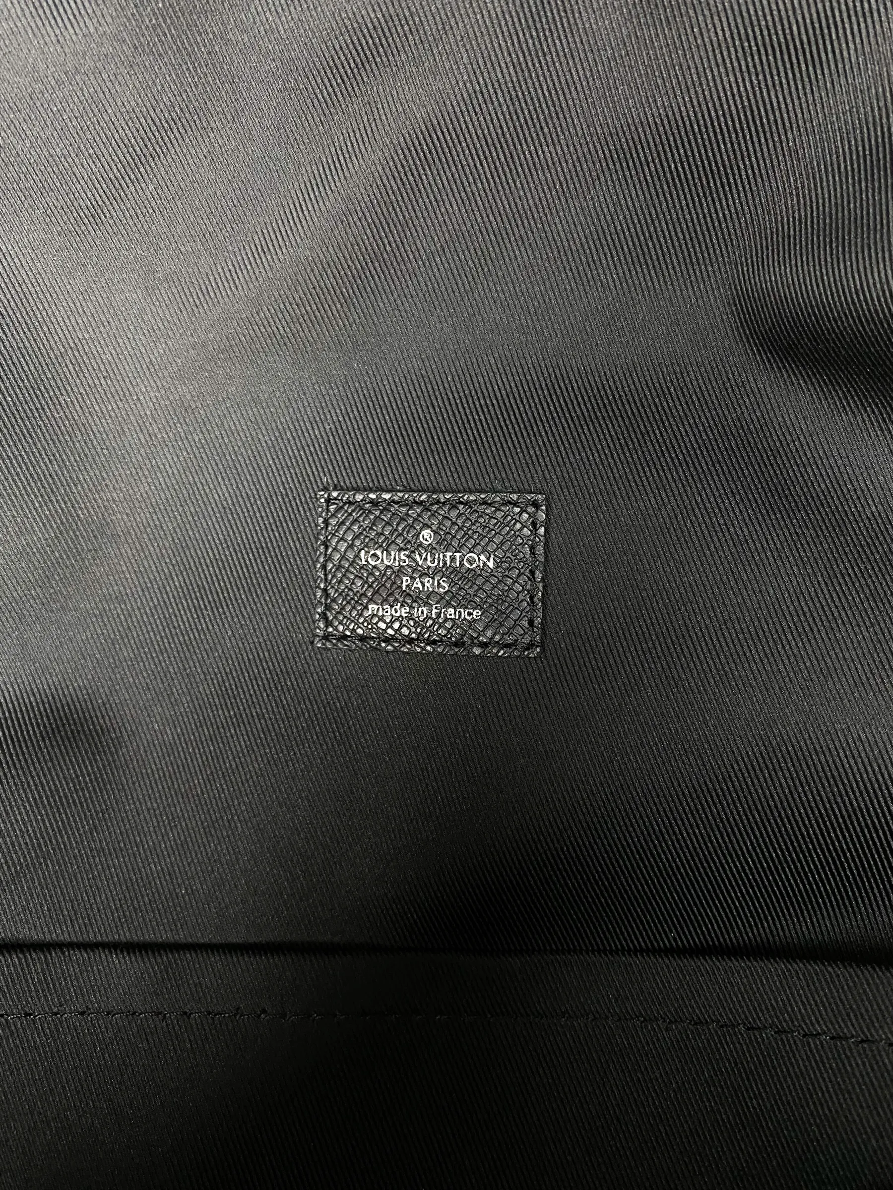 Louis Vuitton Black Leather Monogram Discovery Backpack