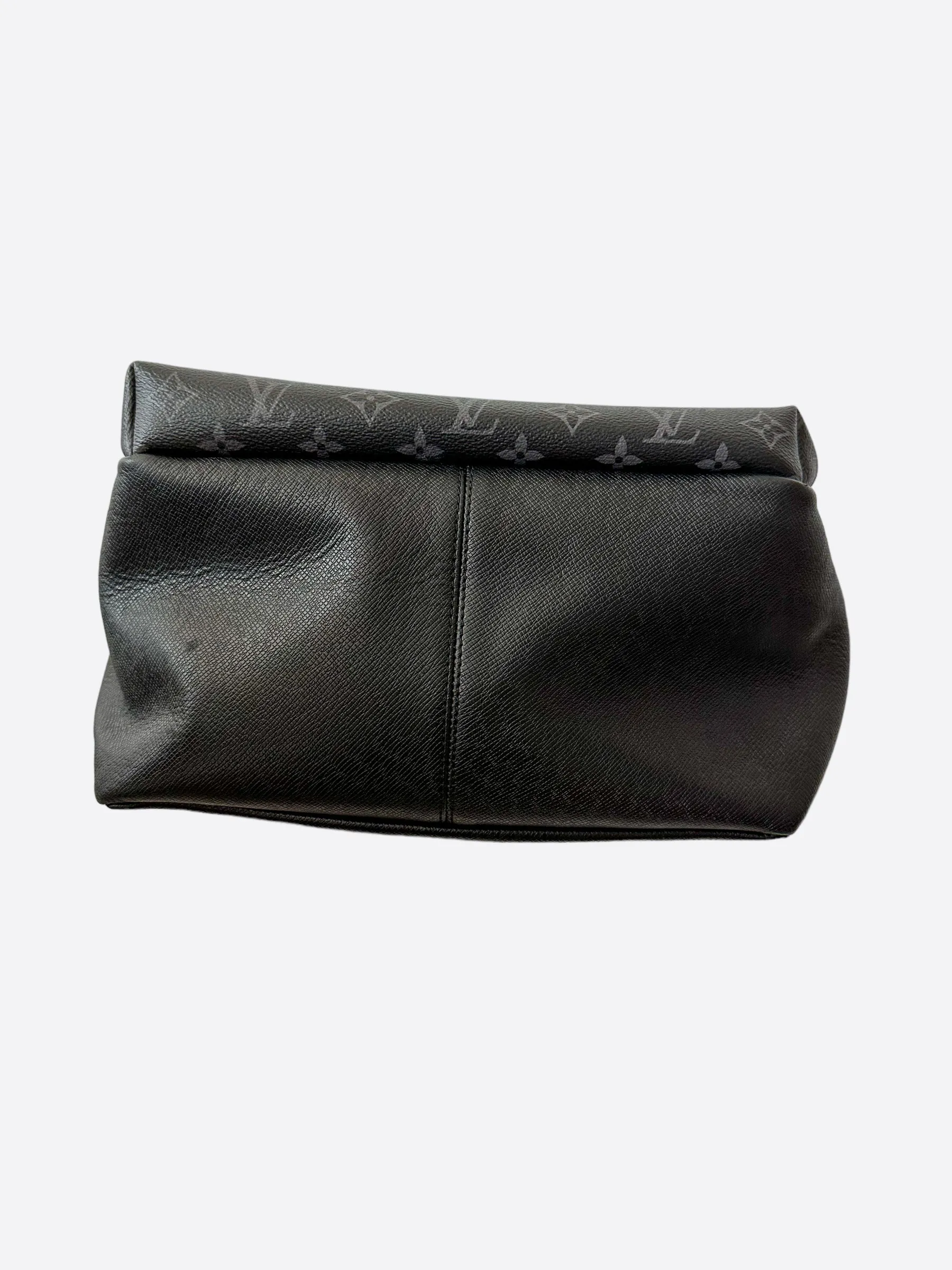 Louis Vuitton Black Leather Monogram Discovery Backpack
