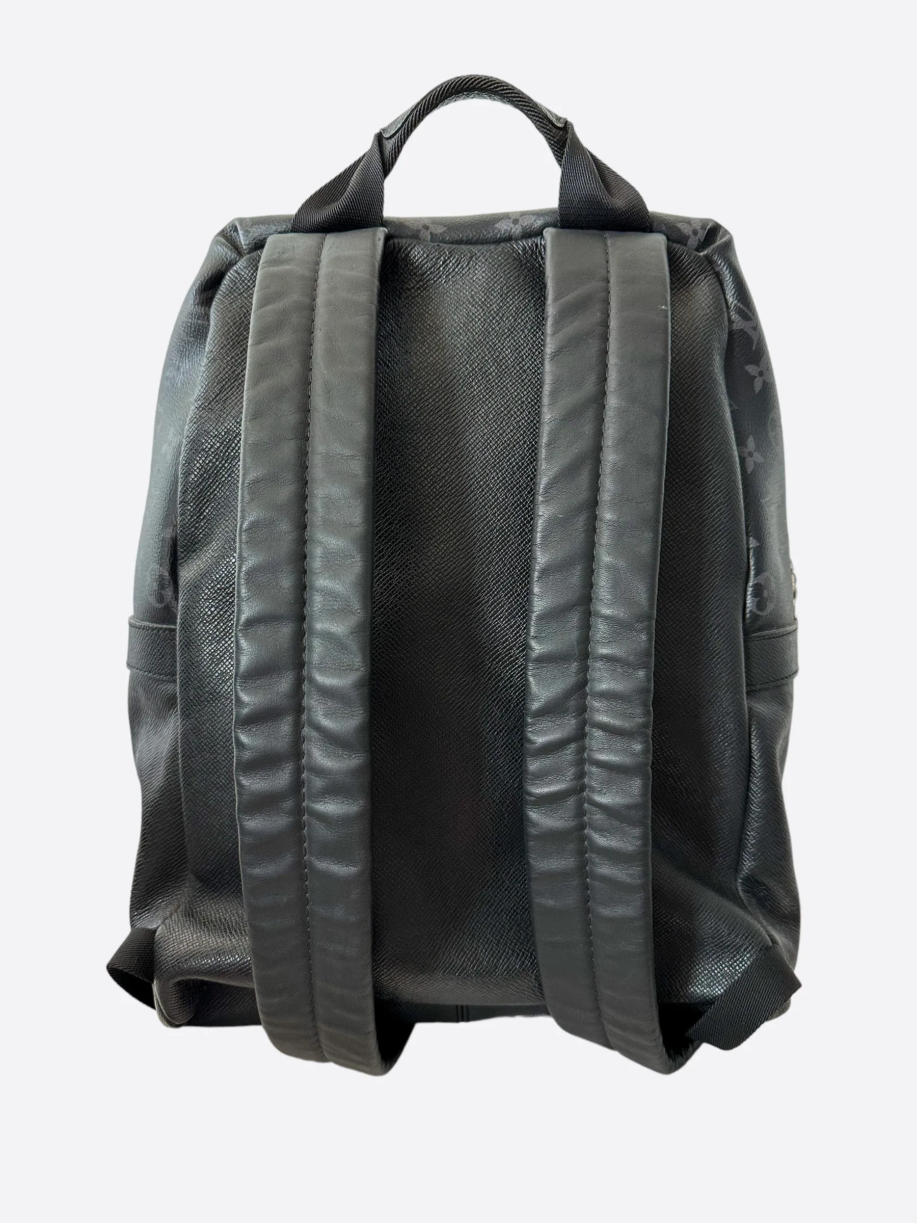 Louis Vuitton Black Leather Monogram Discovery Backpack
