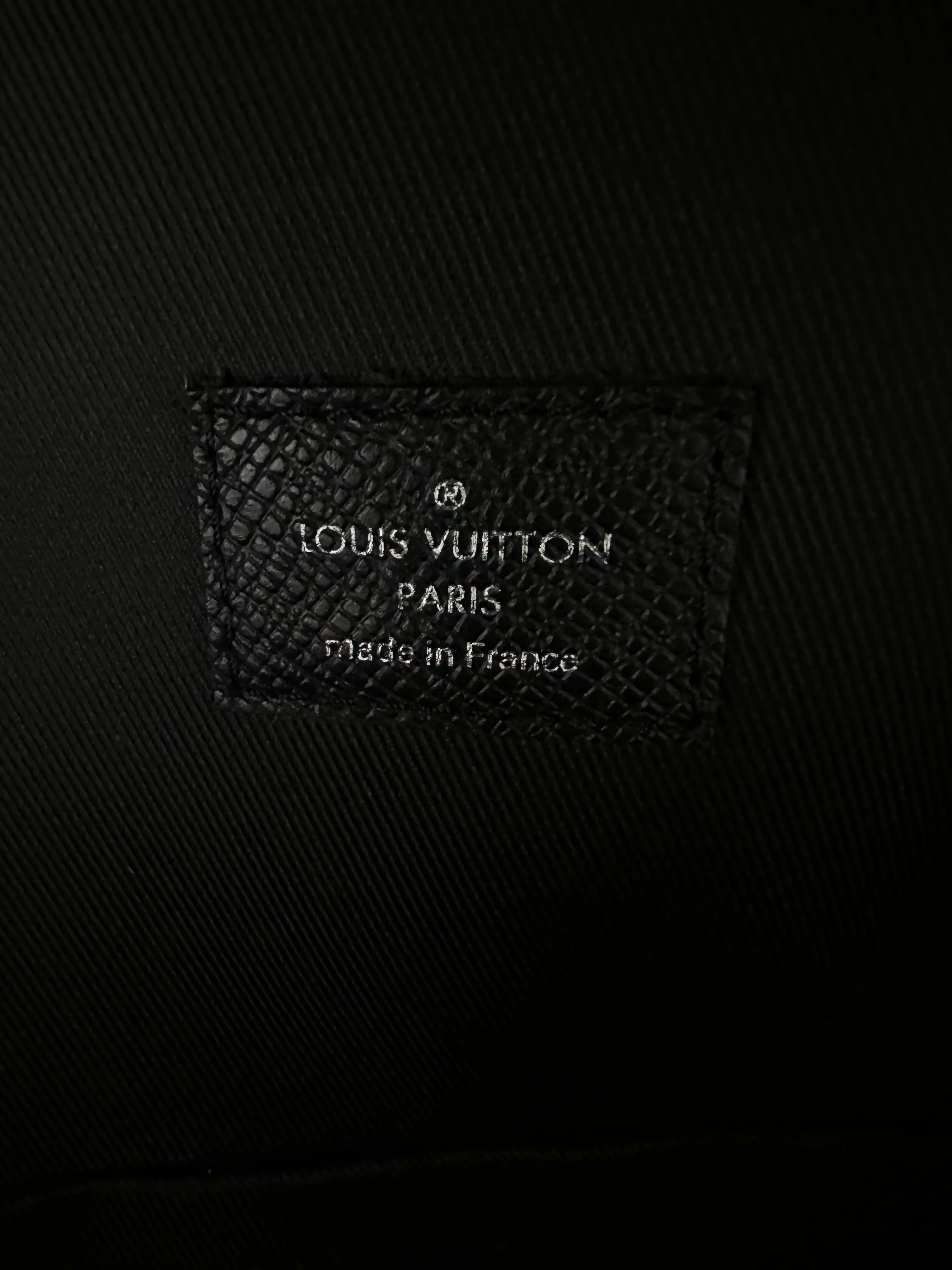 Louis Vuitton Black Leather Monogram Discovery Backpack
