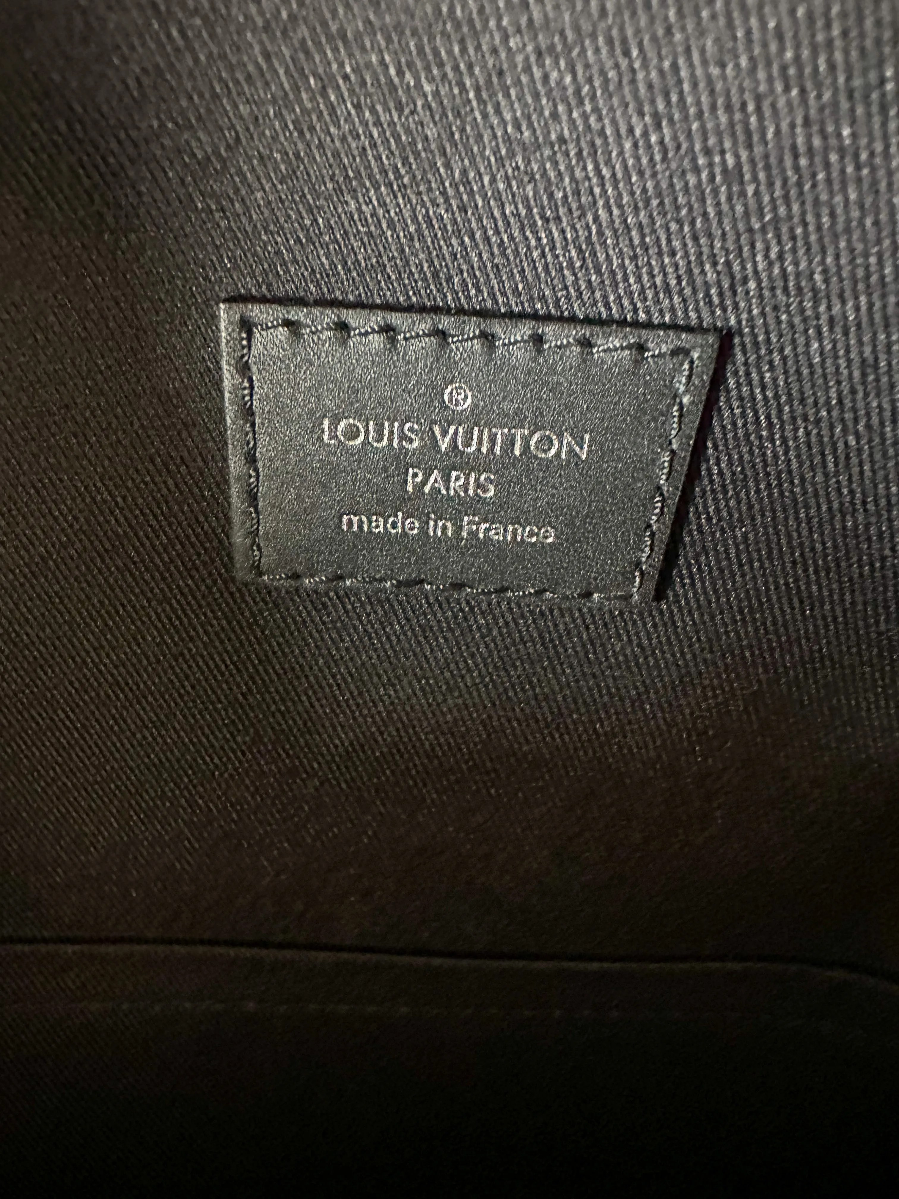 Louis Vuitton Black Pastel Monogram Discovery Backpack