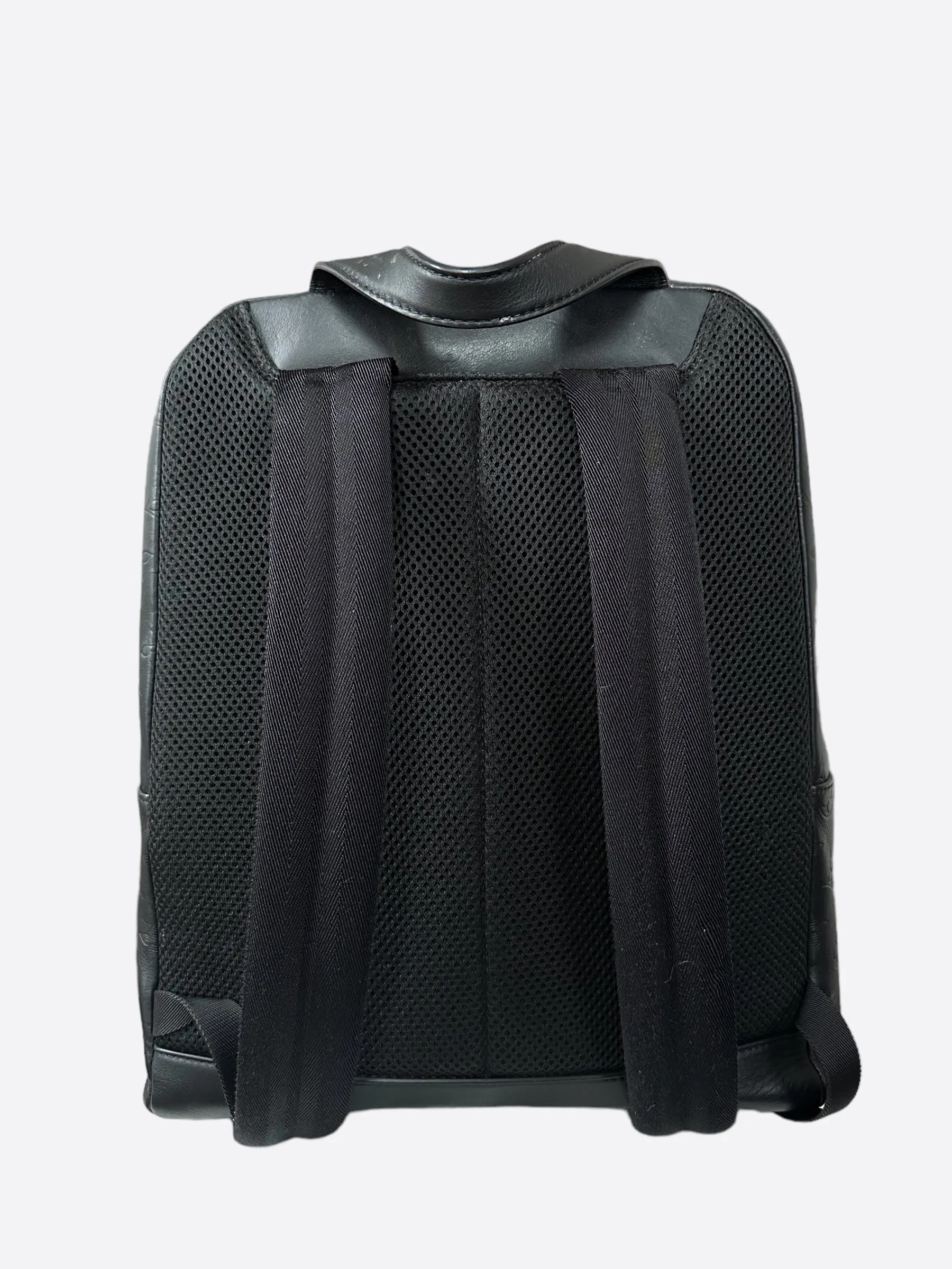 Louis Vuitton Black Shadow Monogram Racer Backpack