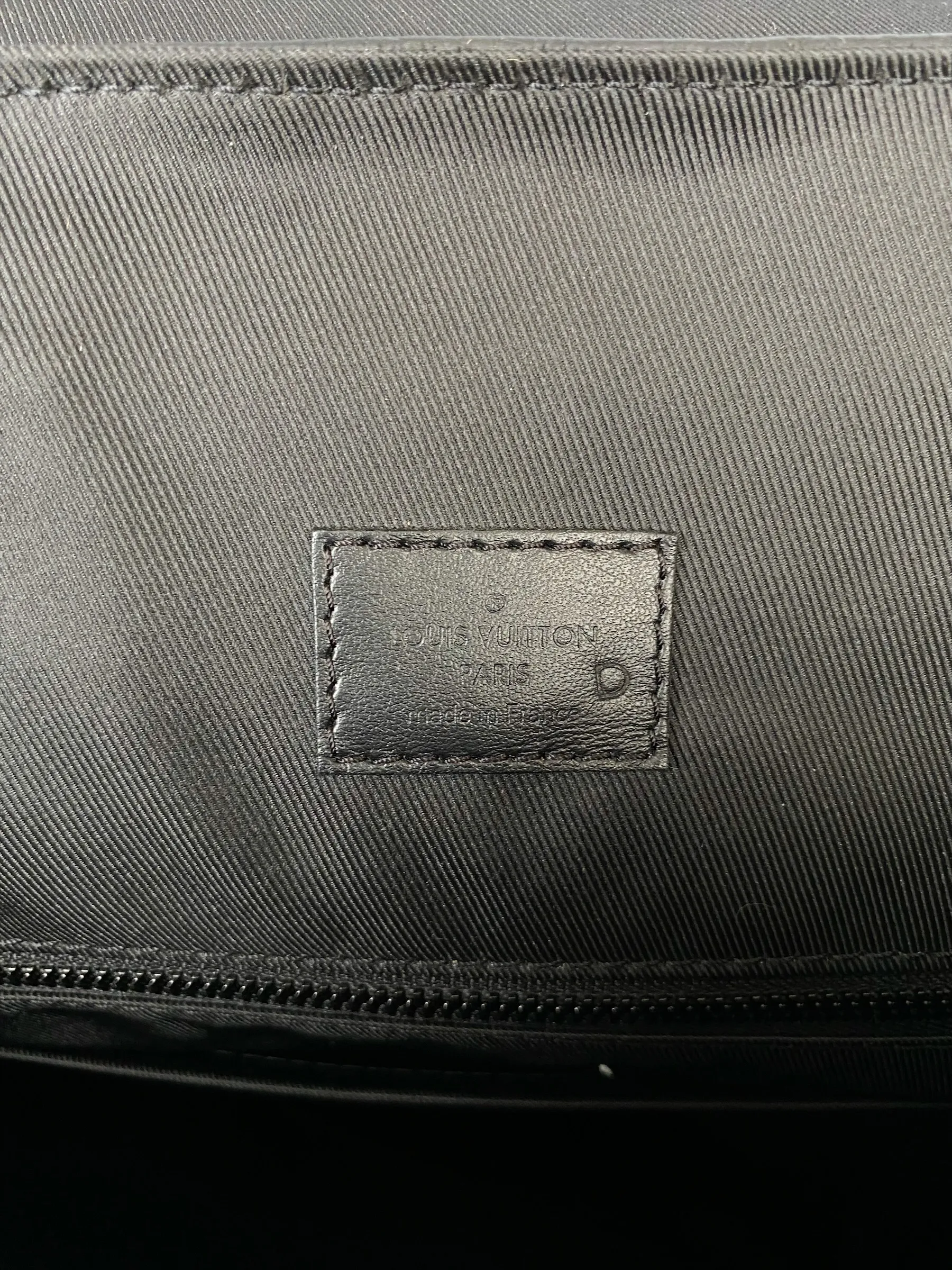 Louis Vuitton Black Taurillon Monogram Christopher Backpack
