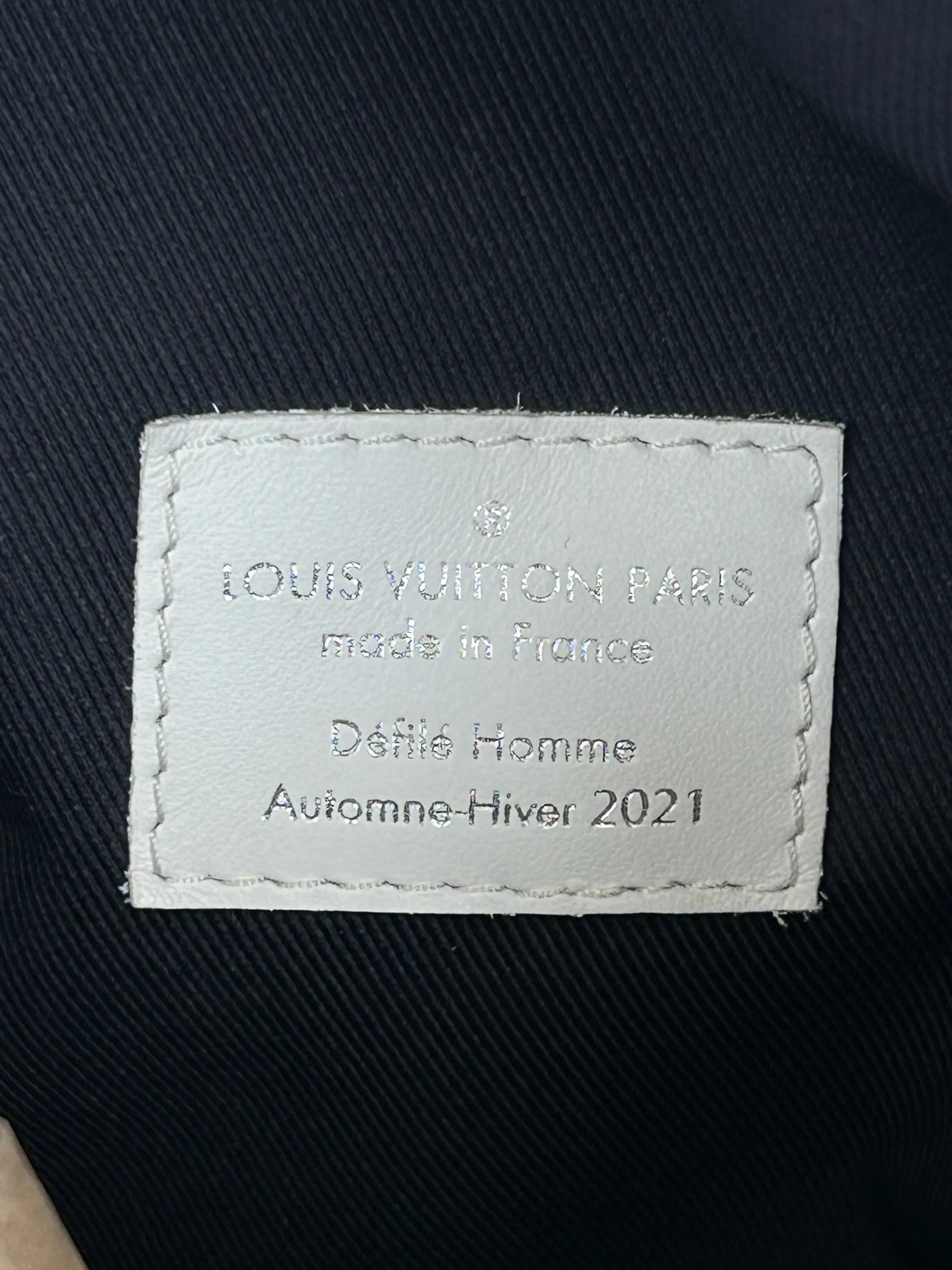 Louis Vuitton Blue & White Monogram Everyday Logo Discovery Backpack