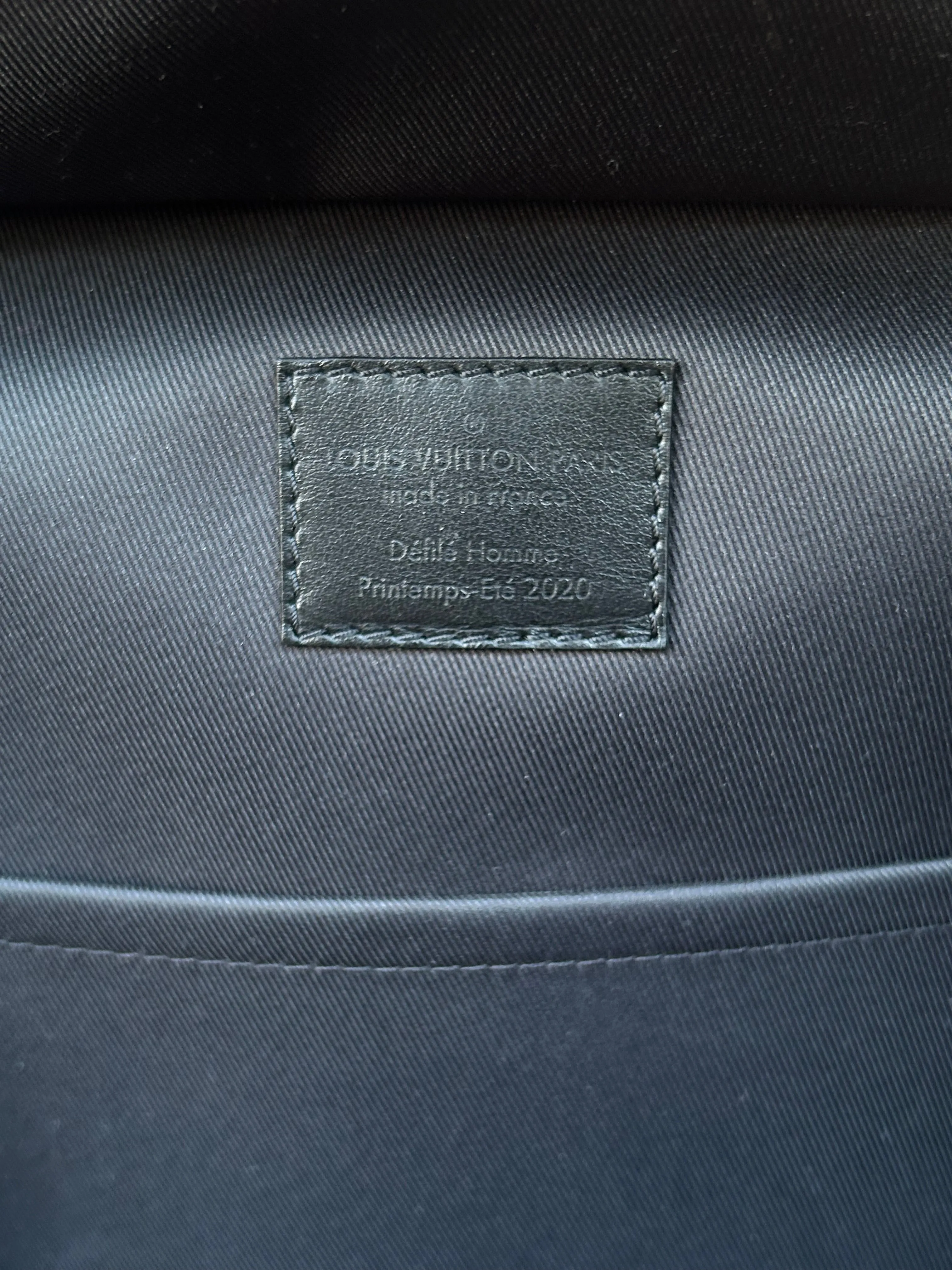 Louis Vuitton Brown & Blue Monogram Tuffetage Backpack
