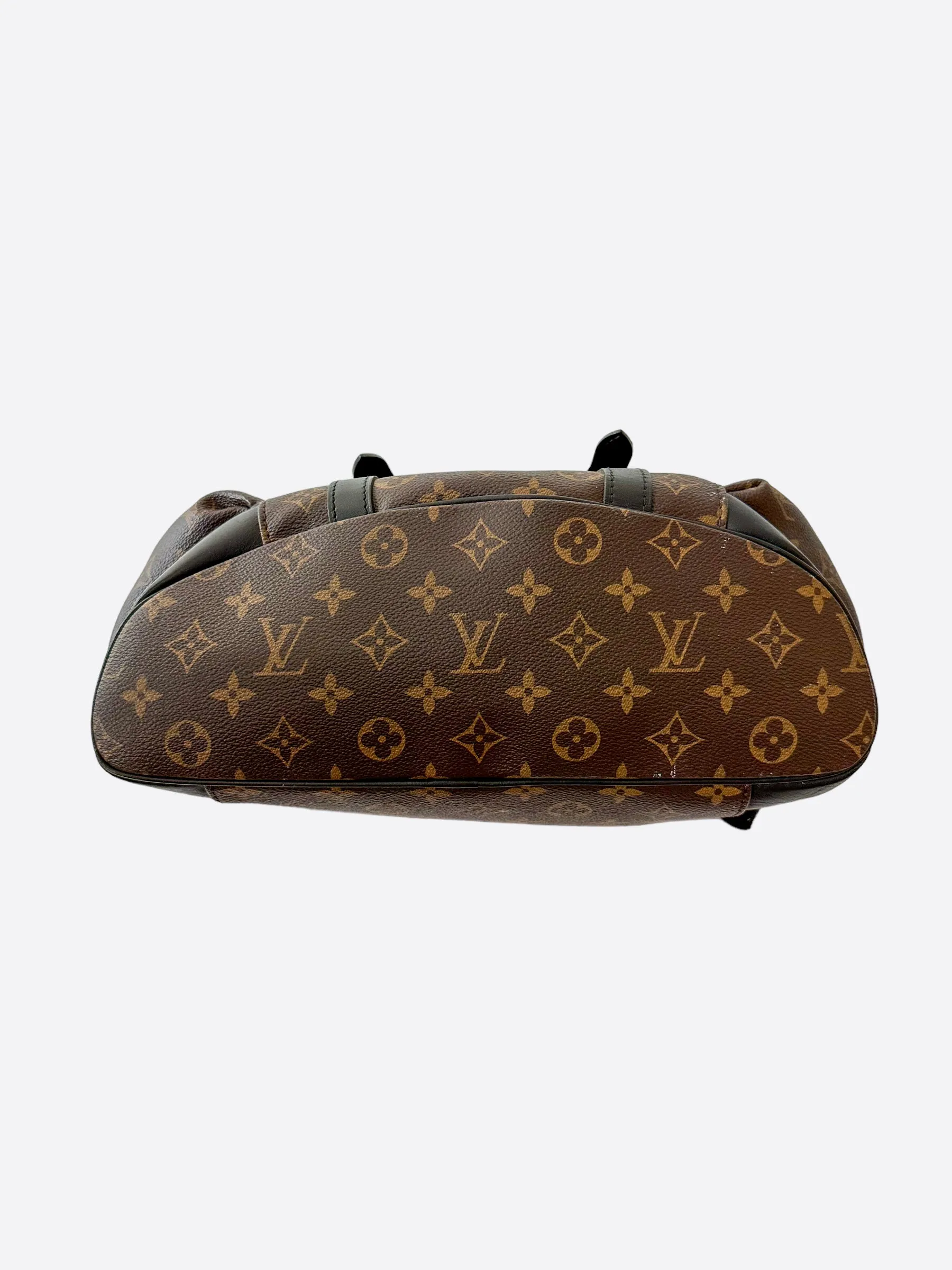 Louis Vuitton Brown Macassar Monogram Christopher Backpack