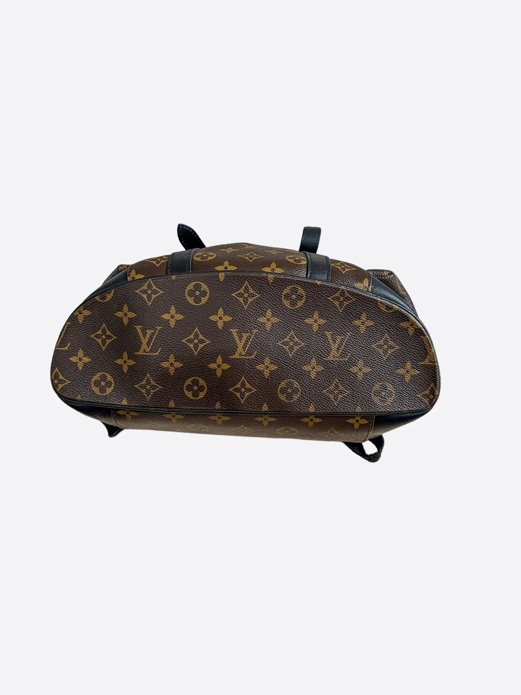 Louis Vuitton Brown Macassar Monogram Christopher Backpack