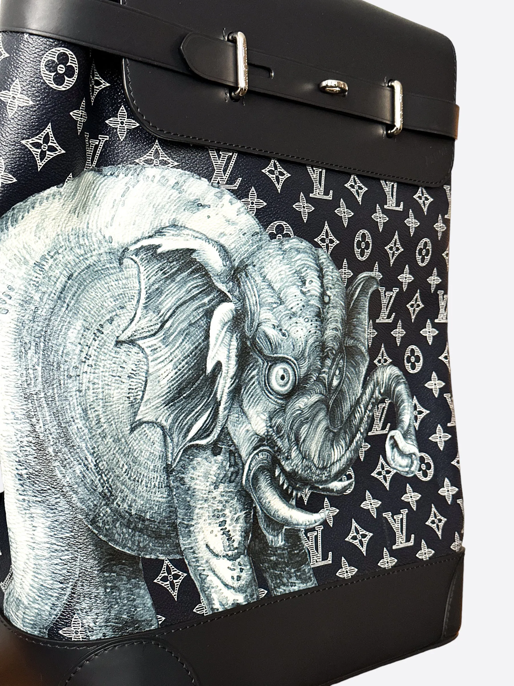 Louis Vuitton Chapman Brothers Monogram Steamer Backpack