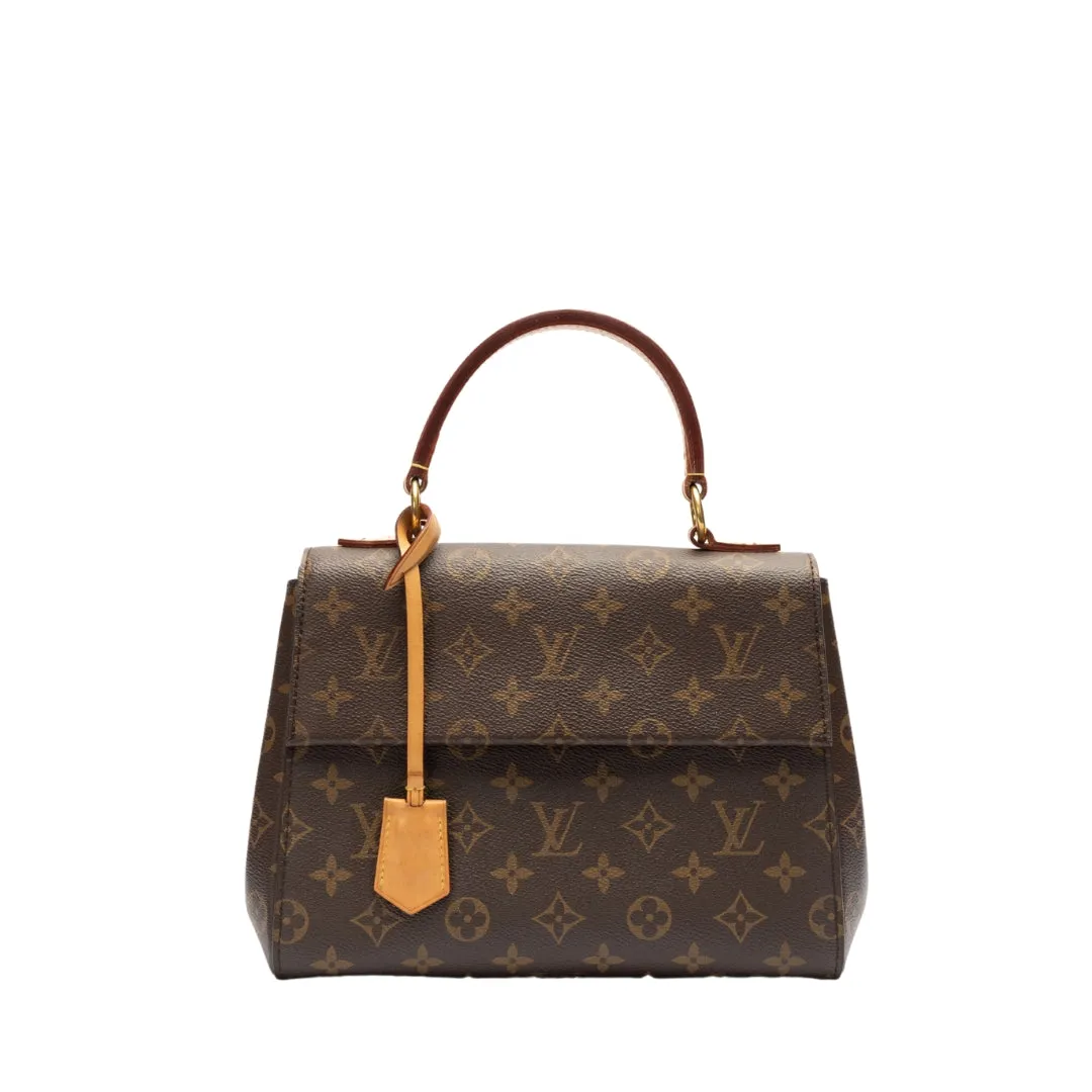Louis Vuitton Cluny BB Monogram Bag flash sale luggage