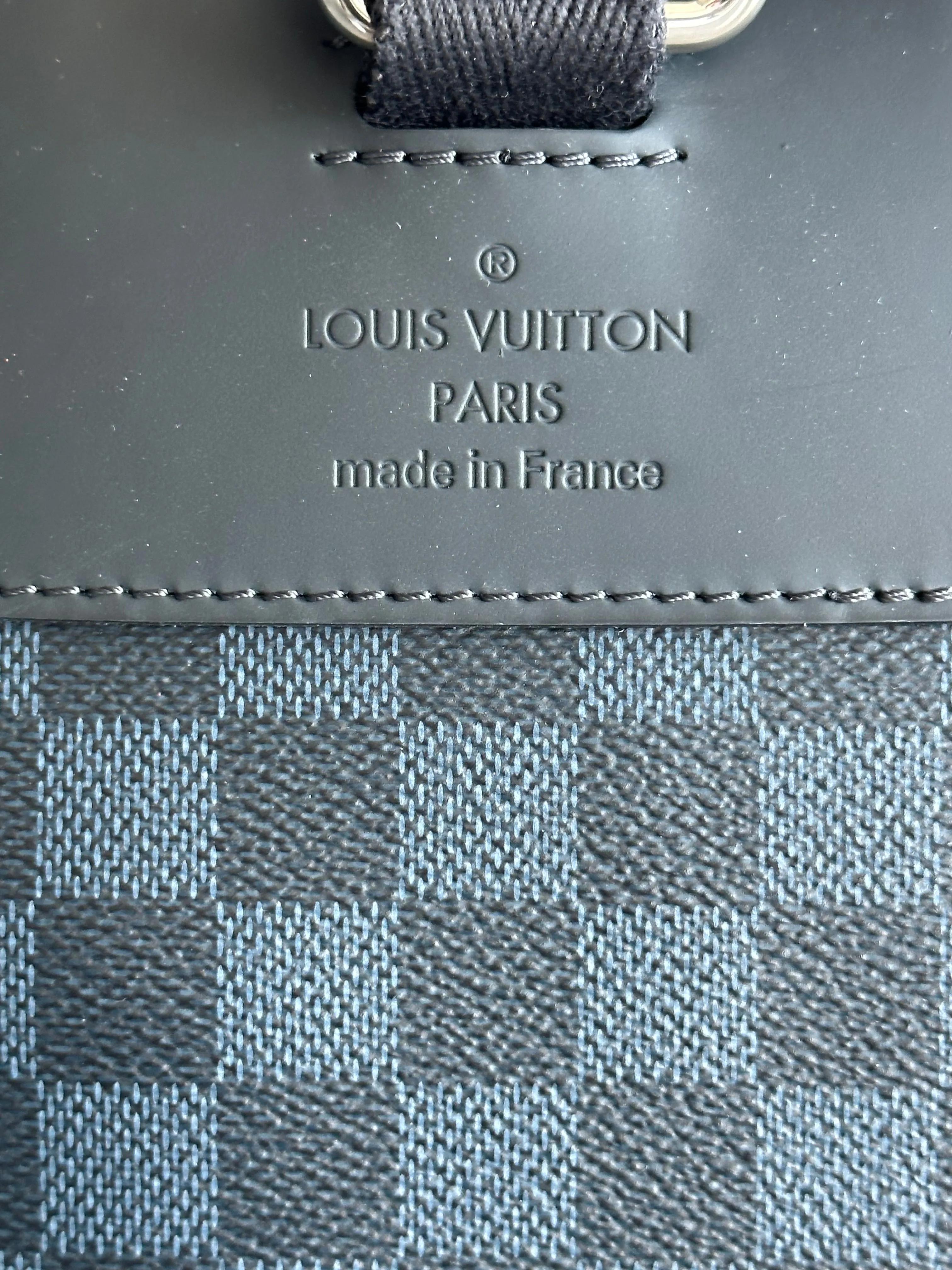 Louis Vuitton Cobalt Damier Americas Cup Josh Backpack