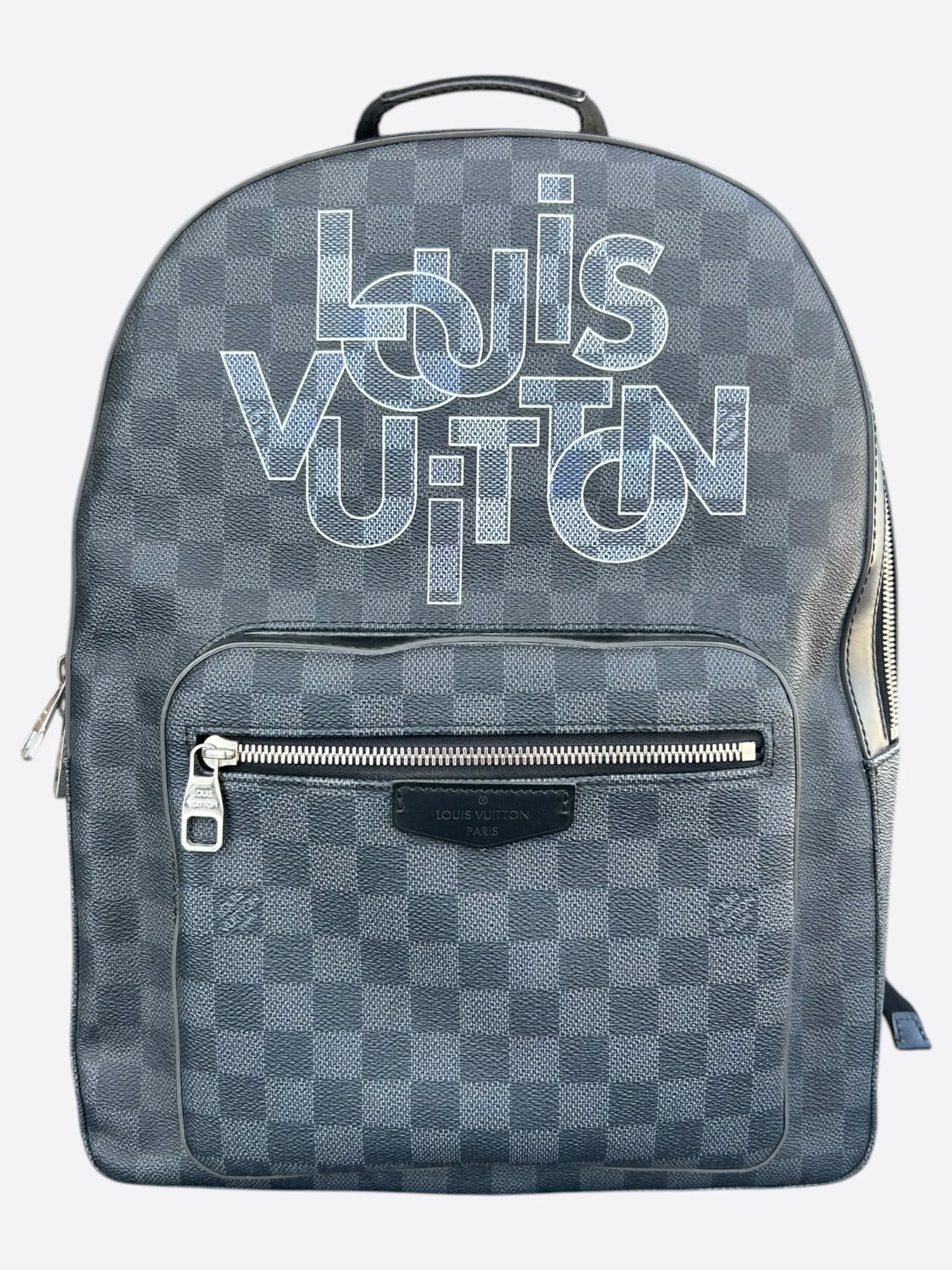 Louis Vuitton Damier Graphite Logo Josh Backpack