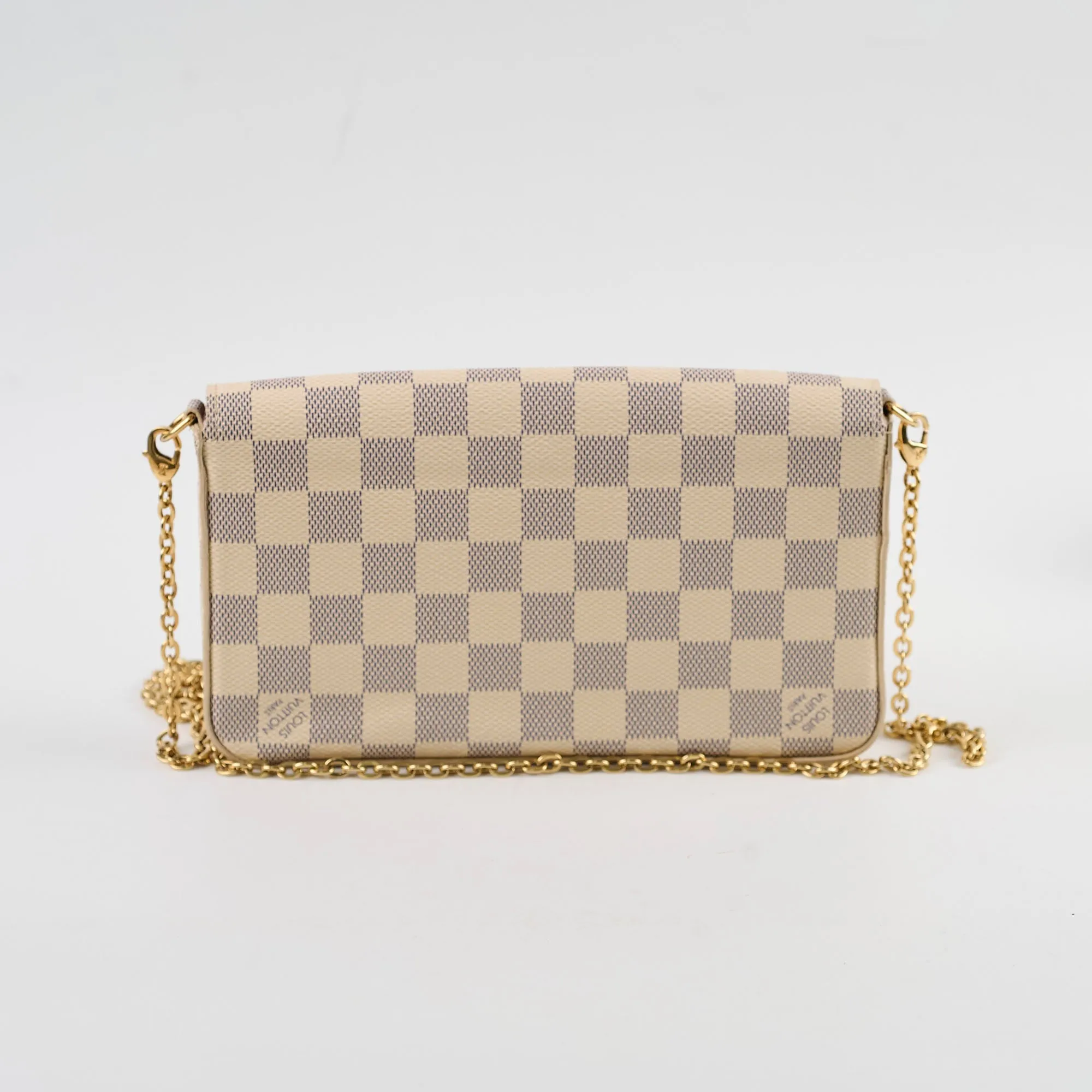 Louis Vuitton Felicie Crossbody clutch Damier Azur