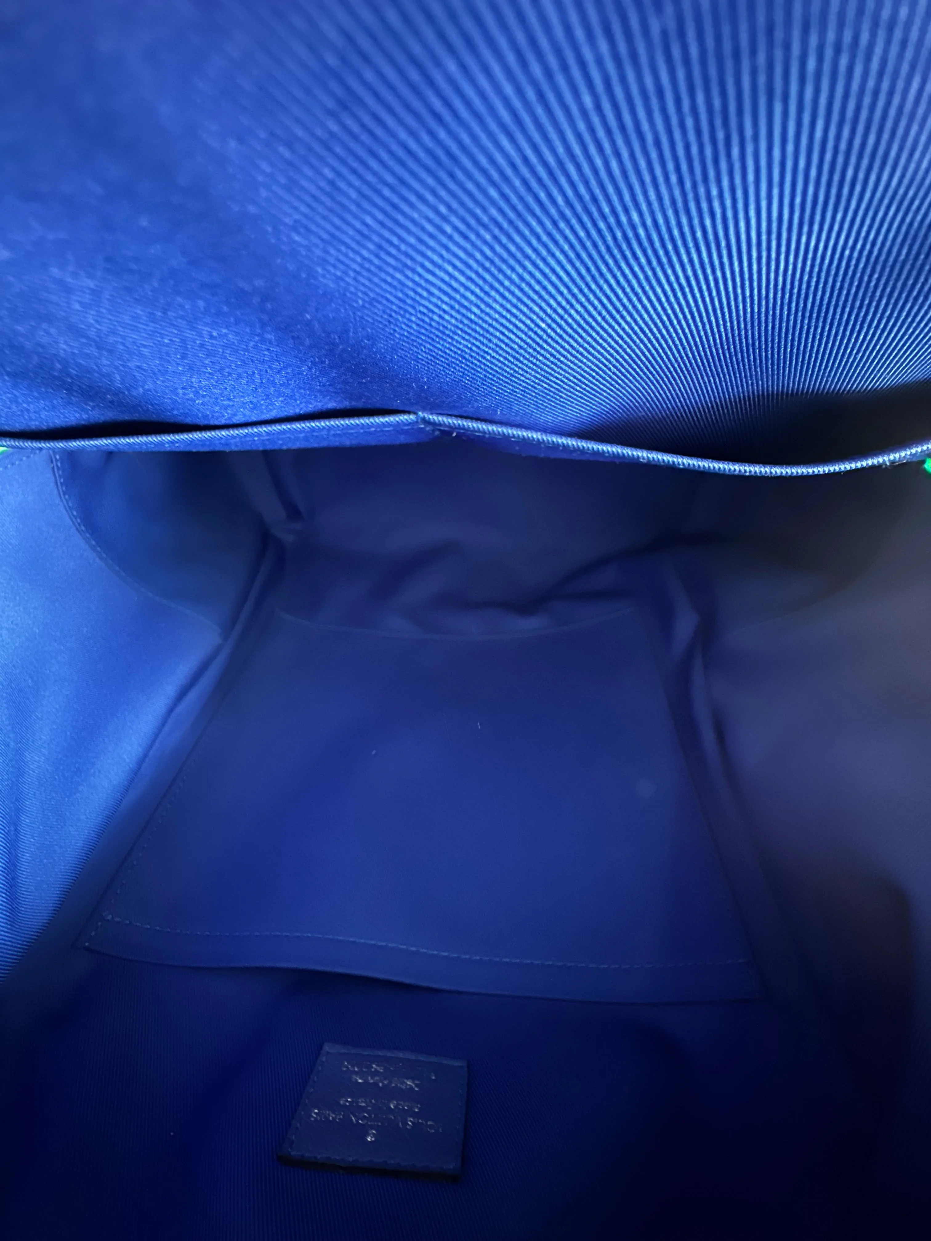 Louis Vuitton Green Taurillon Illusion Monogram Backpack
