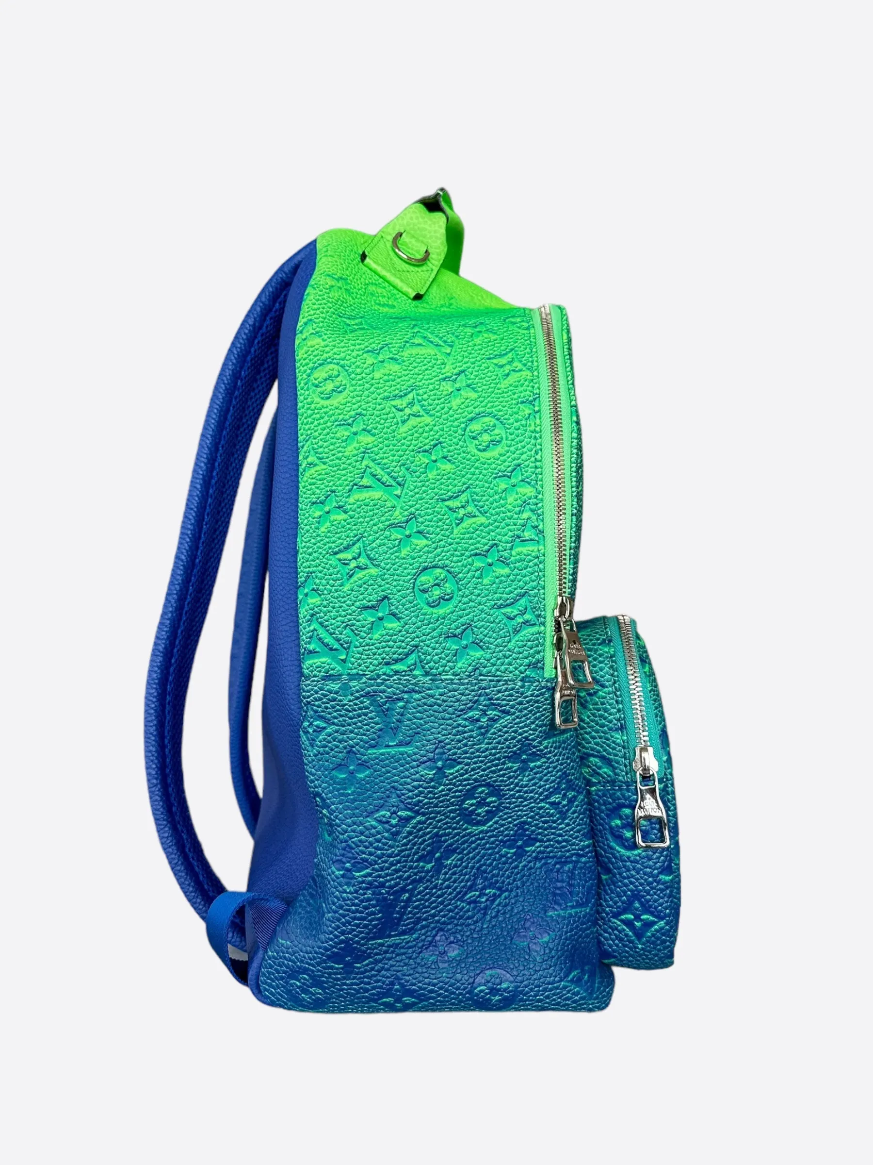 Louis Vuitton Green Taurillon Illusion Monogram Backpack