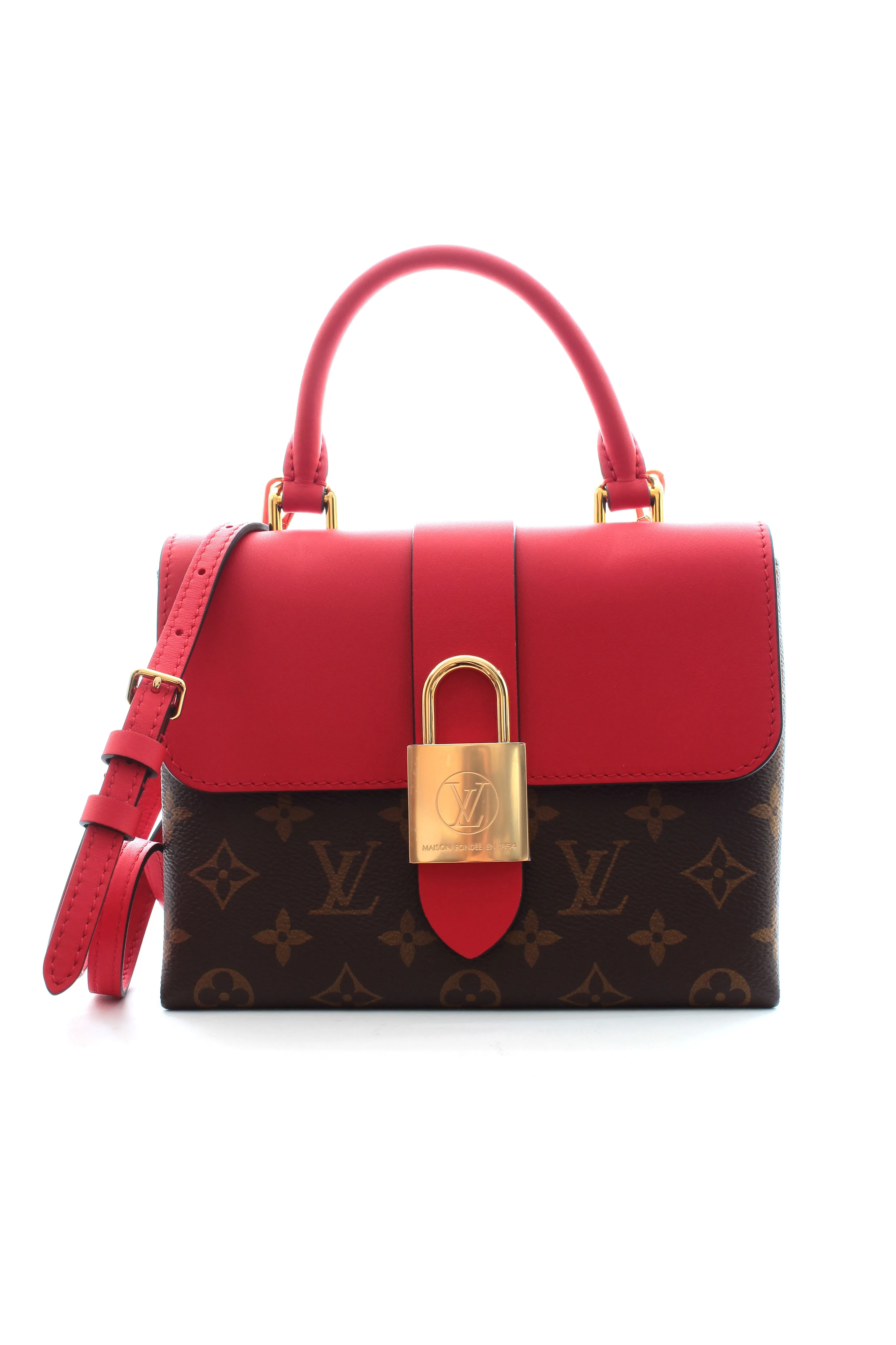 Louis Vuitton Locky BB Monogram Canvas and Leather Bag - Current Season